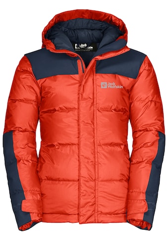 Daunenjacke »MOUNT COOK JACKET KIDS«, mit Kapuze