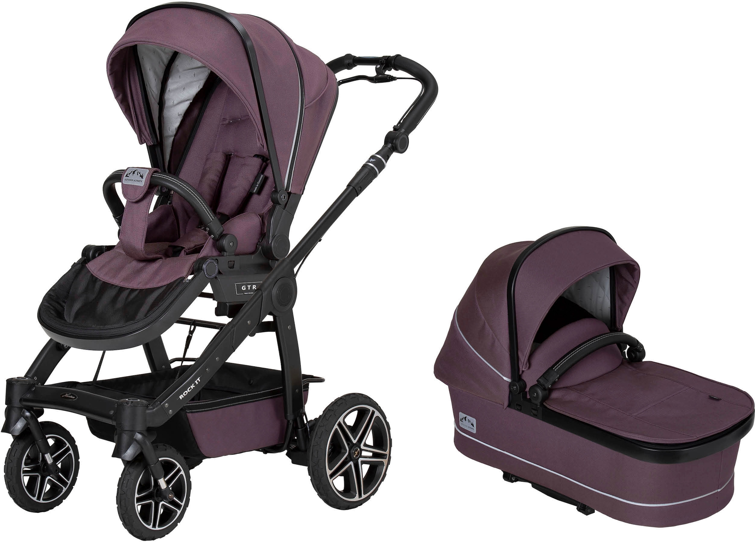 Kombi-Kinderwagen »Rock it Outdoor«, Made in Germany