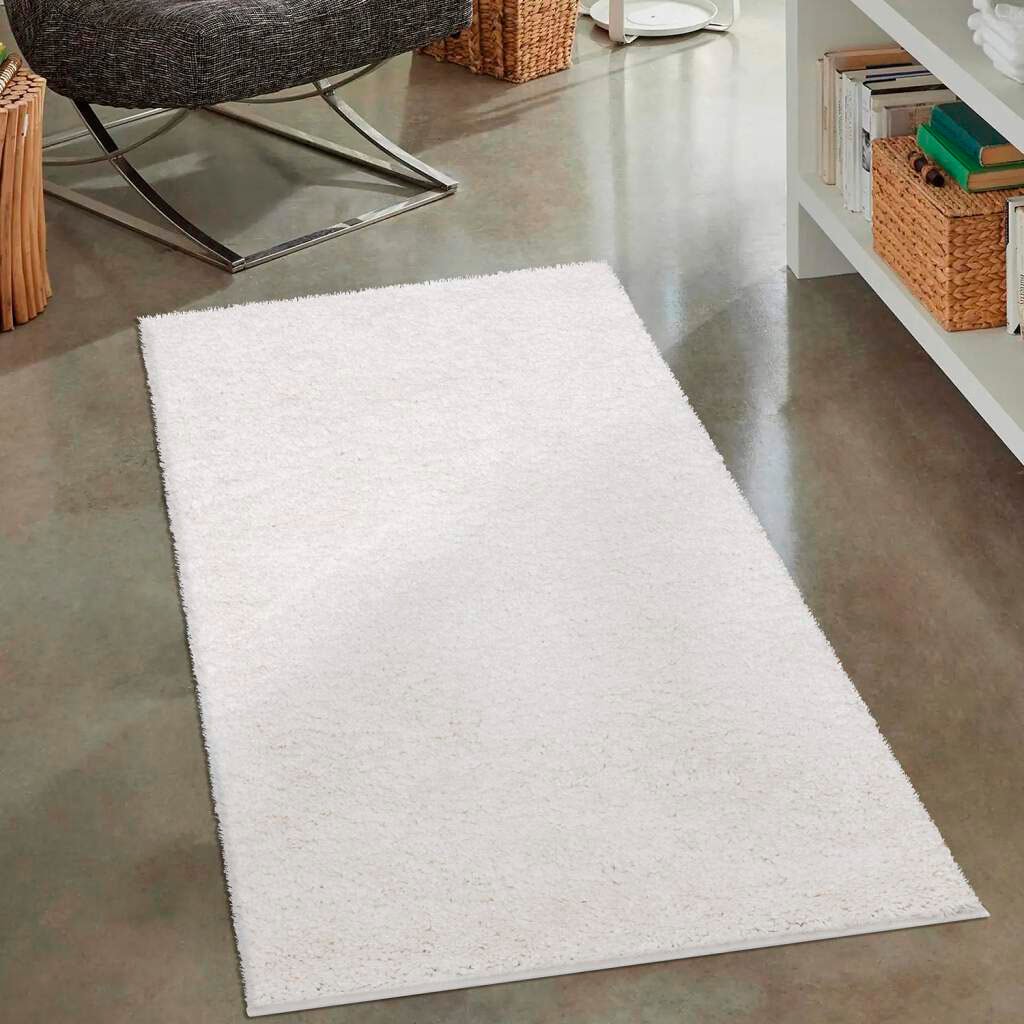 Carpet City Hochflor-Teppich »City Shaggy«, rechteckig, 30 mm Höhe, Auch als Läufer, Langflor, Uni, Shaggy, flauschig-weich