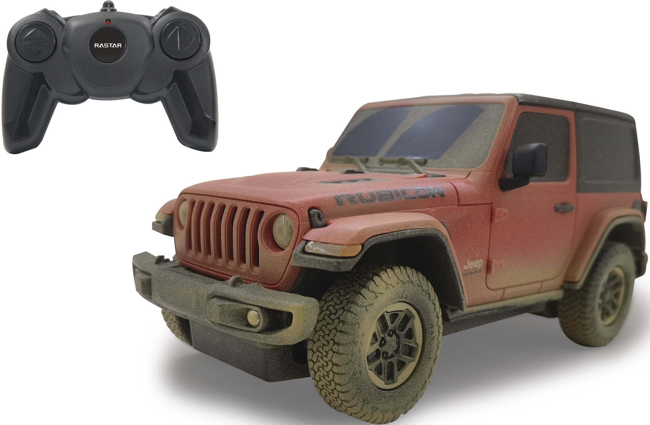 Jamara RC-Auto »Jeep Wrangler Rubicon 1:24 Muddy 2,4GHz«