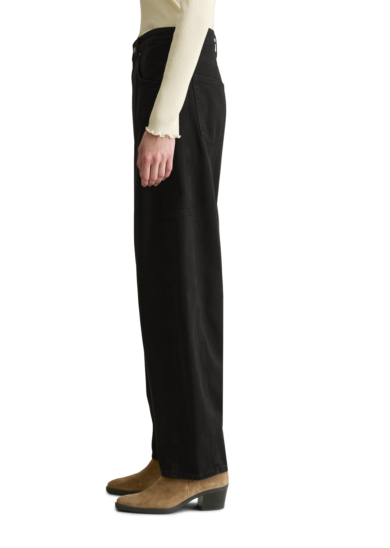Marc O'Polo DENIM Weite Jeans »aus softem Organic-Cotton-Lyocell-Modal-Mix«