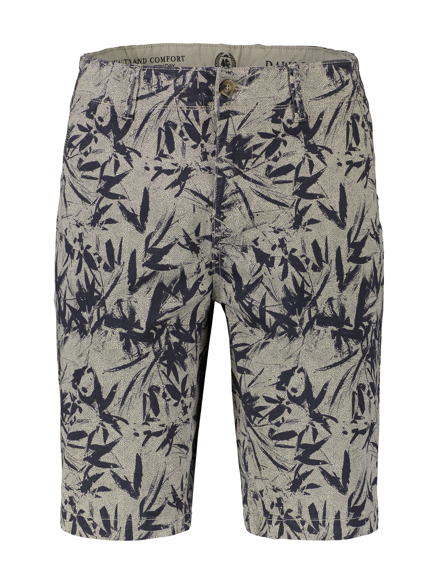 LERROS Chinoshorts »LERROS Chino Bermuda mit floralem Print«