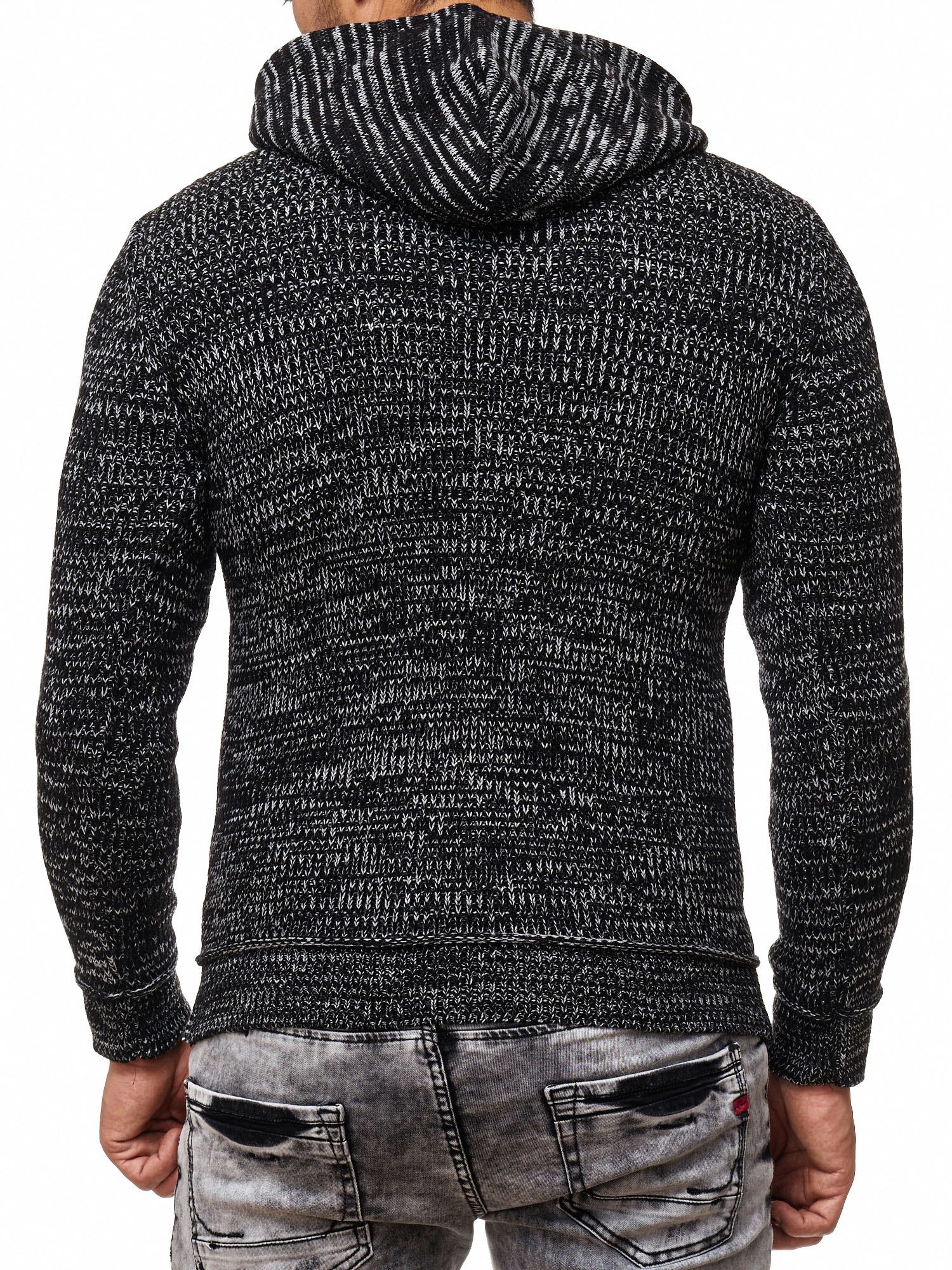 Rusty Neal Kapuzensweatshirt, mit stylischem Ausschnitt
