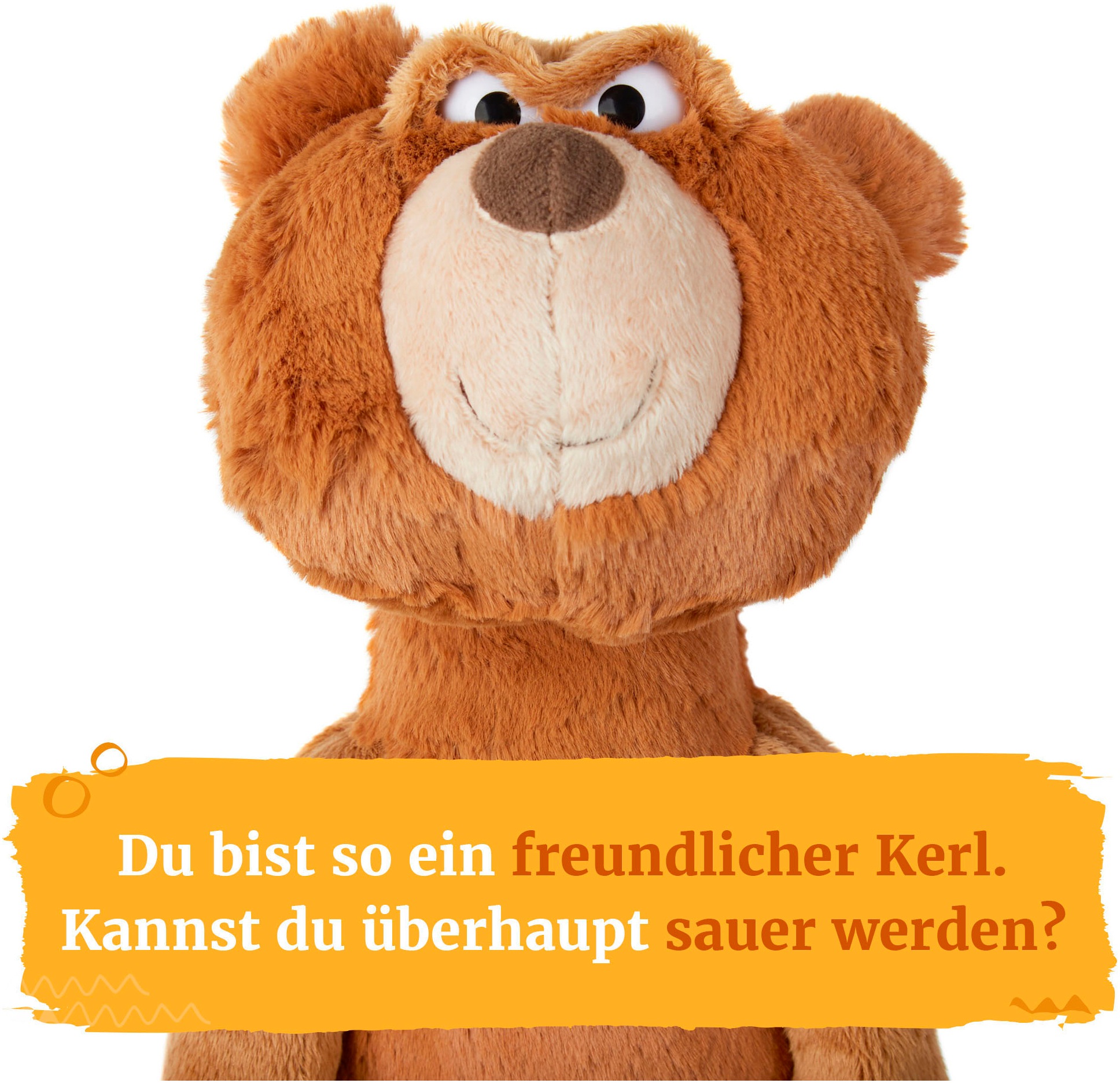 Sigikid Kuscheltier »Bär Sweety, 31 cm«, mit verstellbarer Mimikfalte