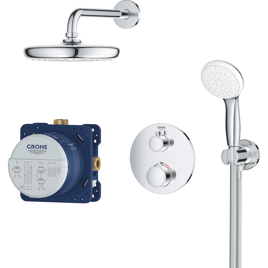Grohe Duschsystem »Grohtherm«, (Packung)