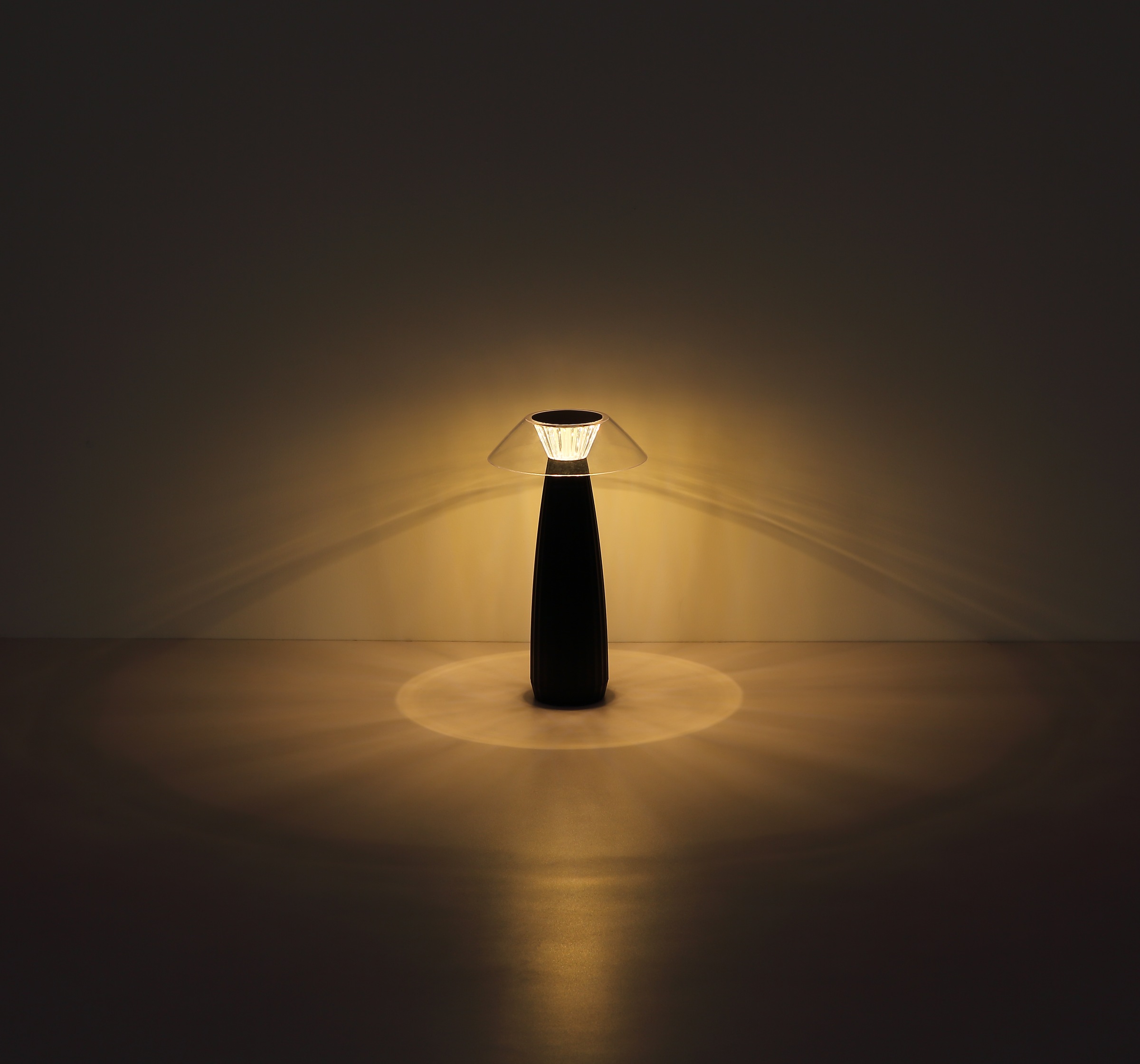 GLOBO LIGHTING Tischleuchte »ILLUMI« LED-Modul 1 Stk. Warmweiß Tischlampe Nachttischlampe Deko-Tischleuchte Schlafzimmer