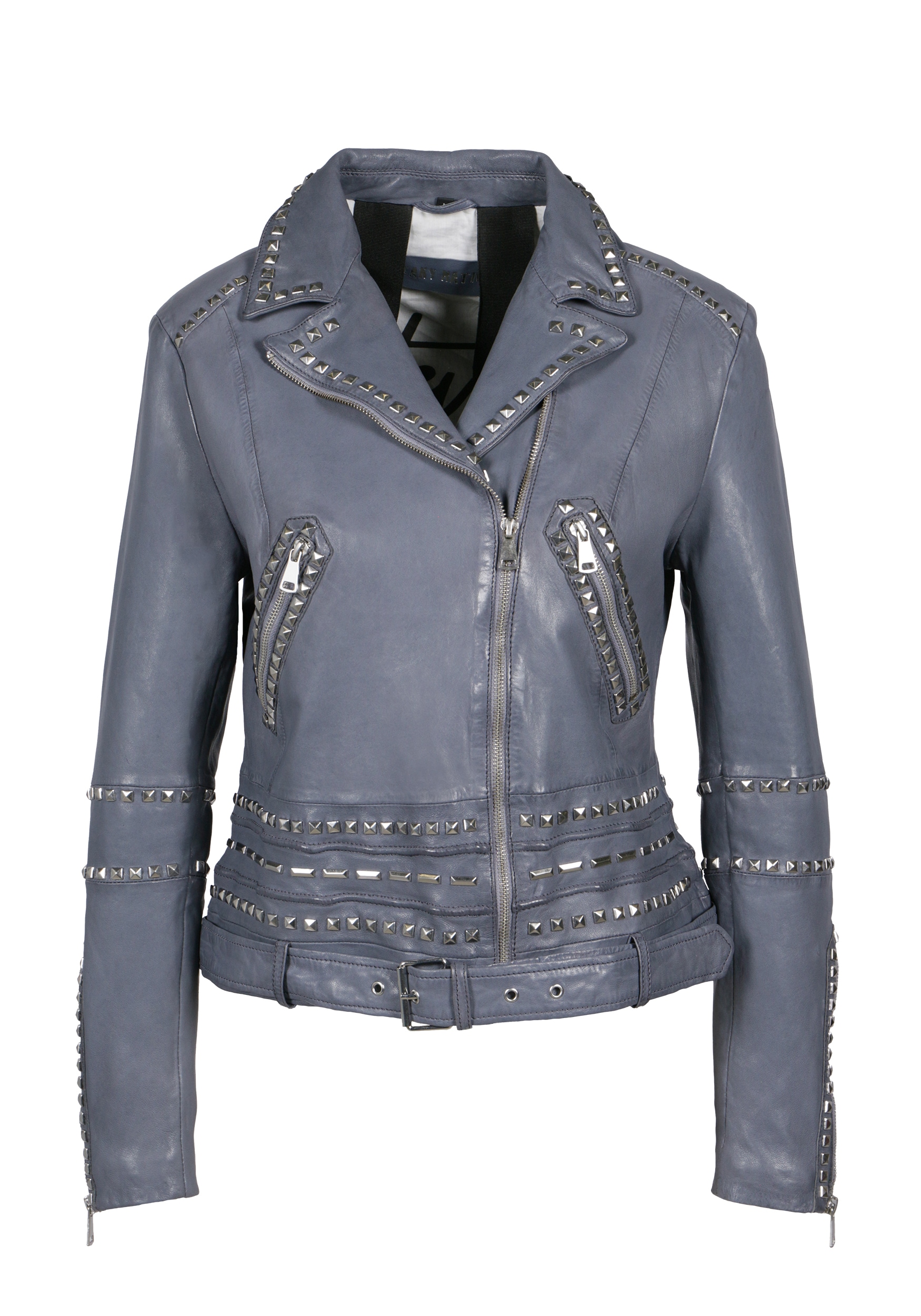 Freaky Nation Lederjacke "Ms.Strass-FN" günstig online kaufen