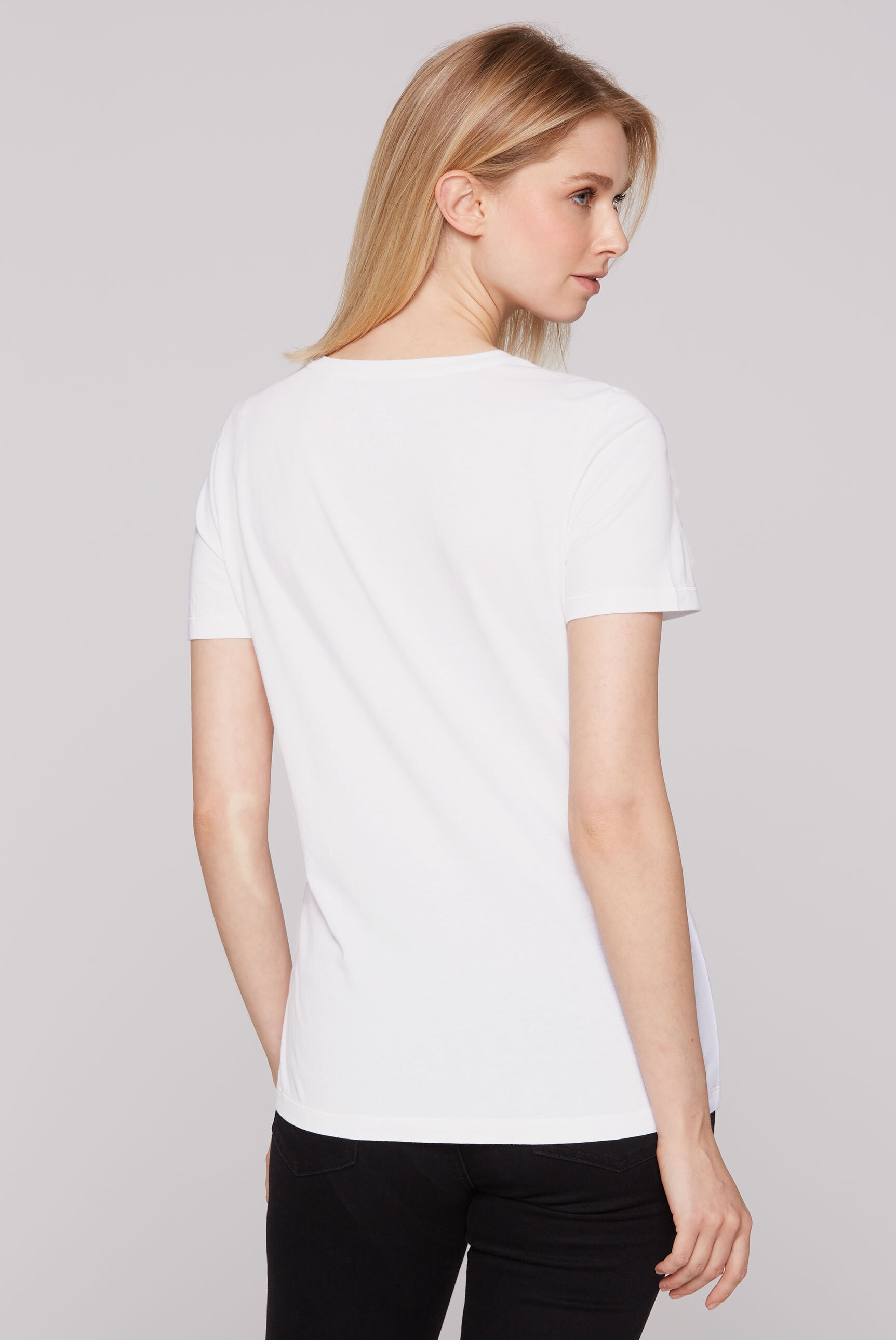 SOCCX Rundhalsshirt, aus Baumwolle