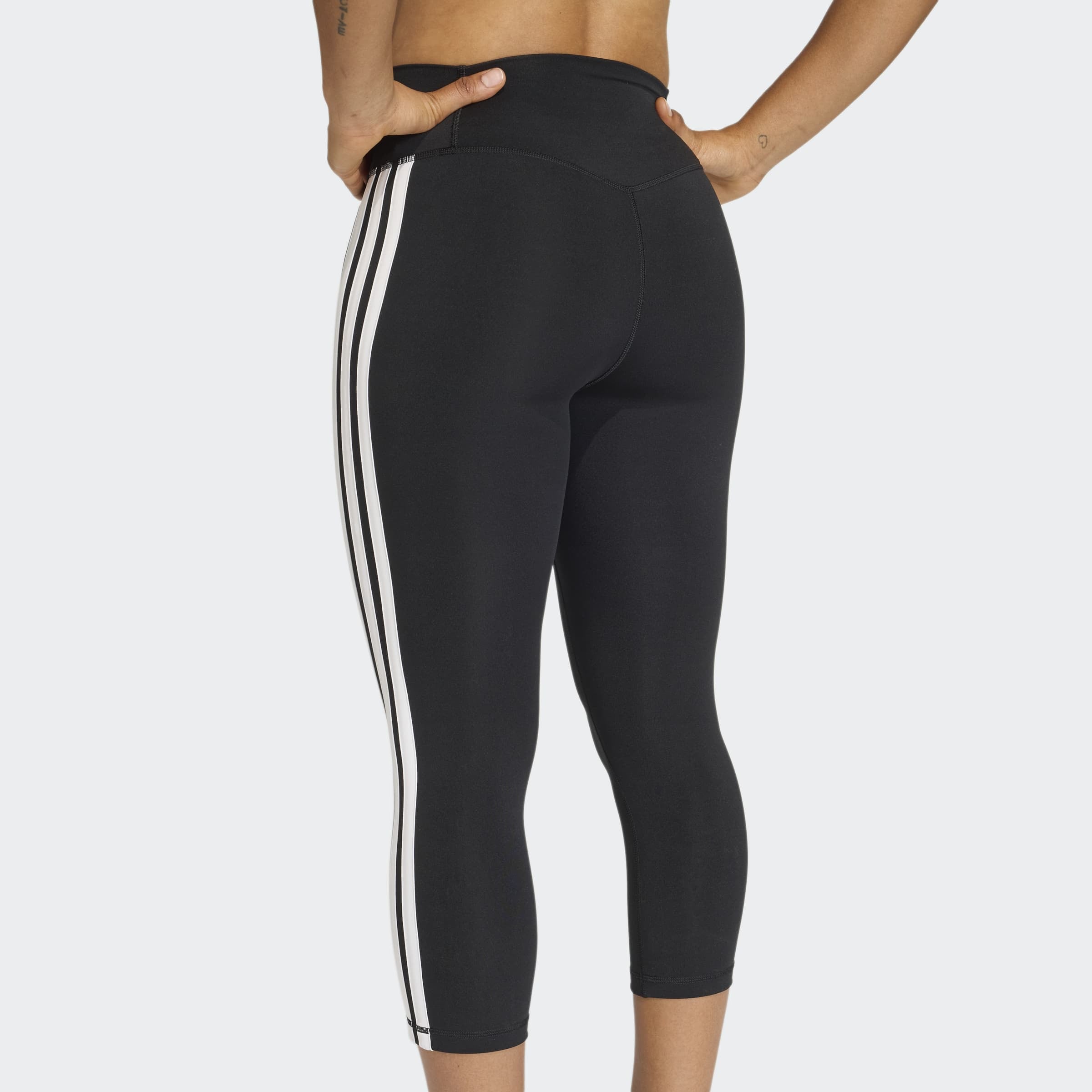 adidas Performance Trainingstights »OPTIME ESSENTIALS WORKOUT 3-STREIFEN 3/4 LEGGINGS«