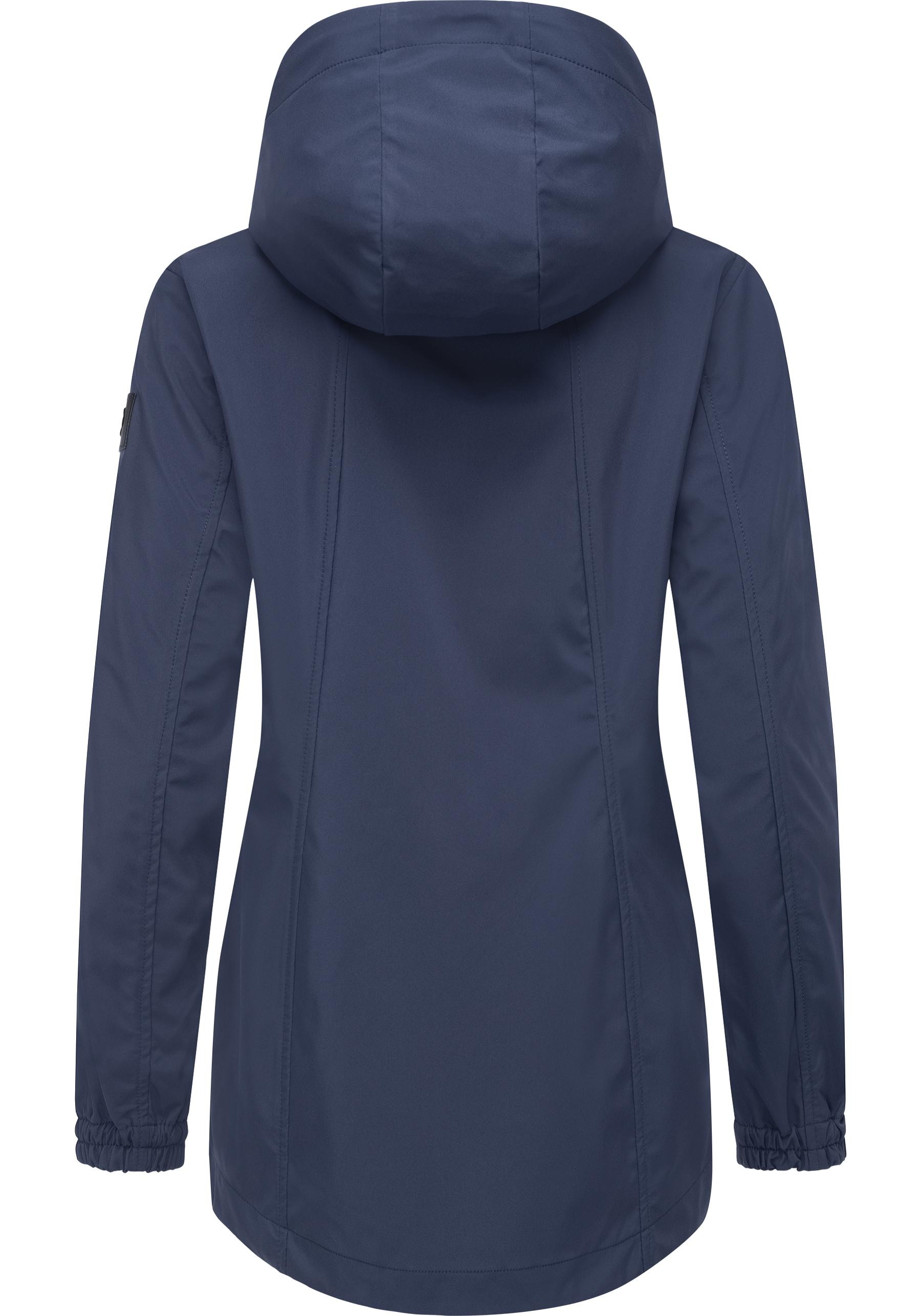 Ragwear Kurzmantel »Zuzka Sport«, Wasserdichter kurzer Übergangsmantel für Damen