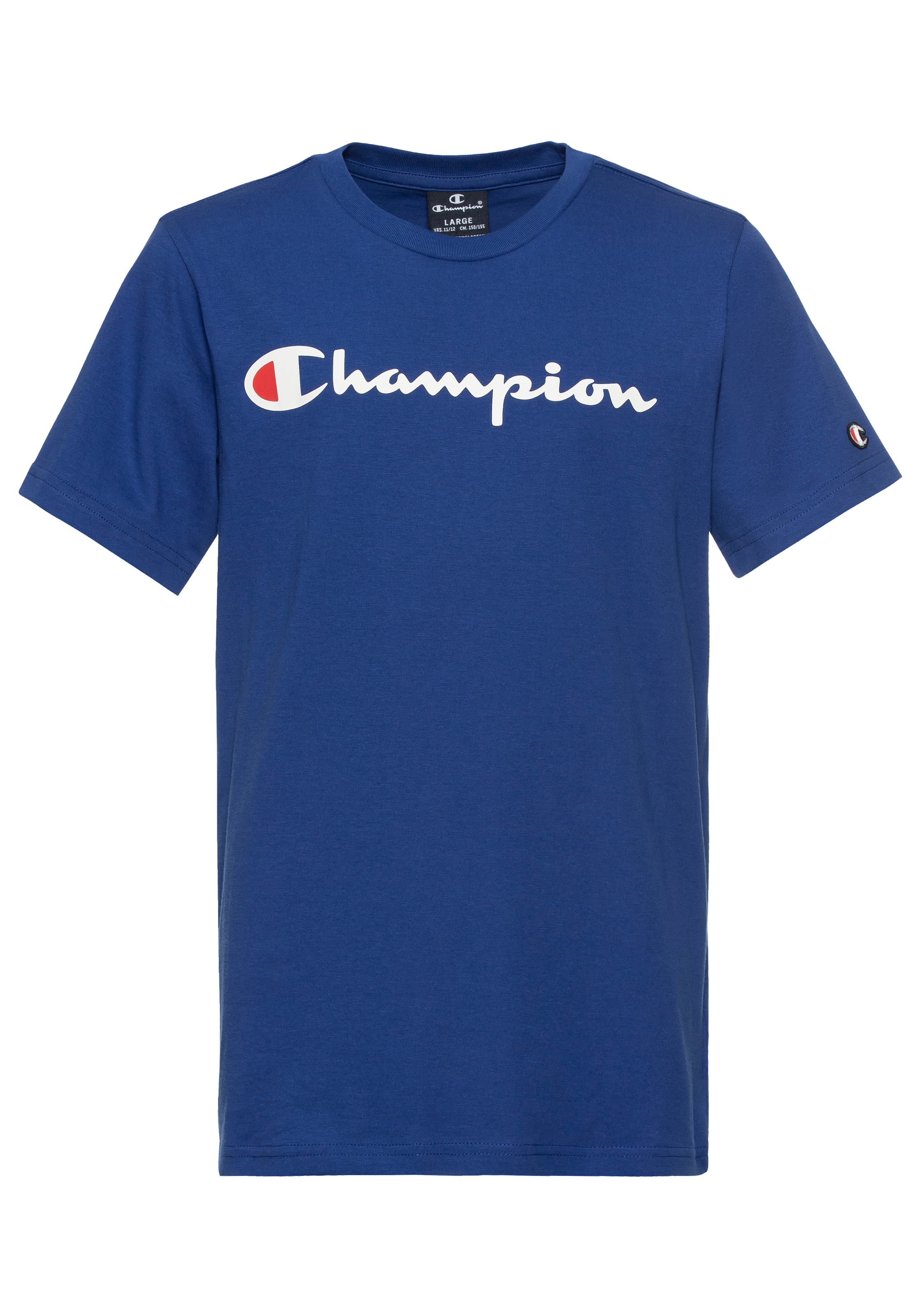 Champion T-Shirt »Icons Crewneck T-Shirt Large Logo« online bestellen | BAUR | Sport-T-Shirts