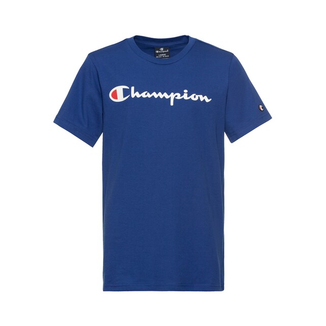 Champion T-Shirt »Icons Crewneck T-Shirt Large Logo« online bestellen | BAUR