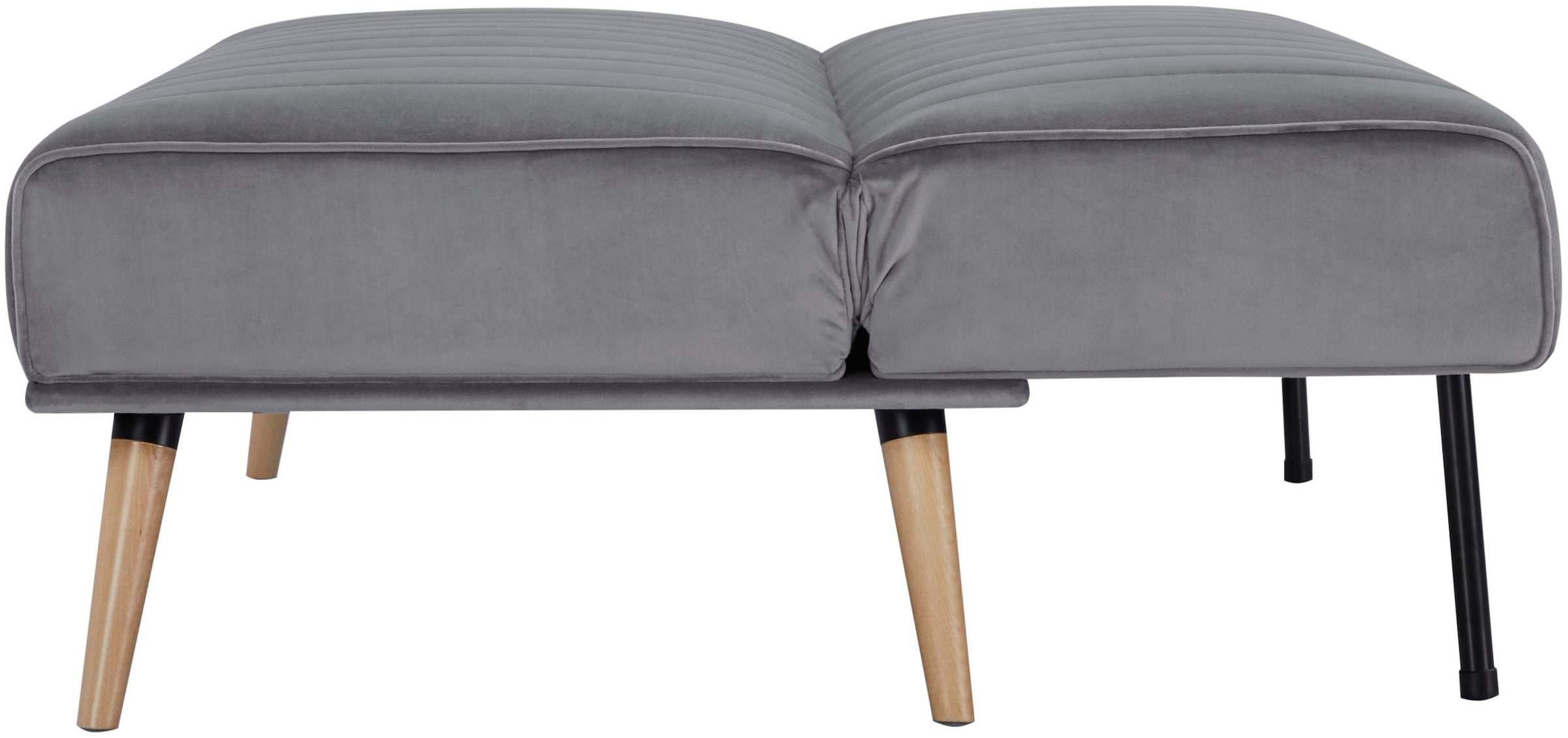 INOSIGN Schlafsofa »LUMINARA Gästesofa, Bettsofa, Couch mit Schlaffunktion, Loungesofa«, durch verstellbare Rückenlehne u. Bettfunktion, Webstoff-Bezug