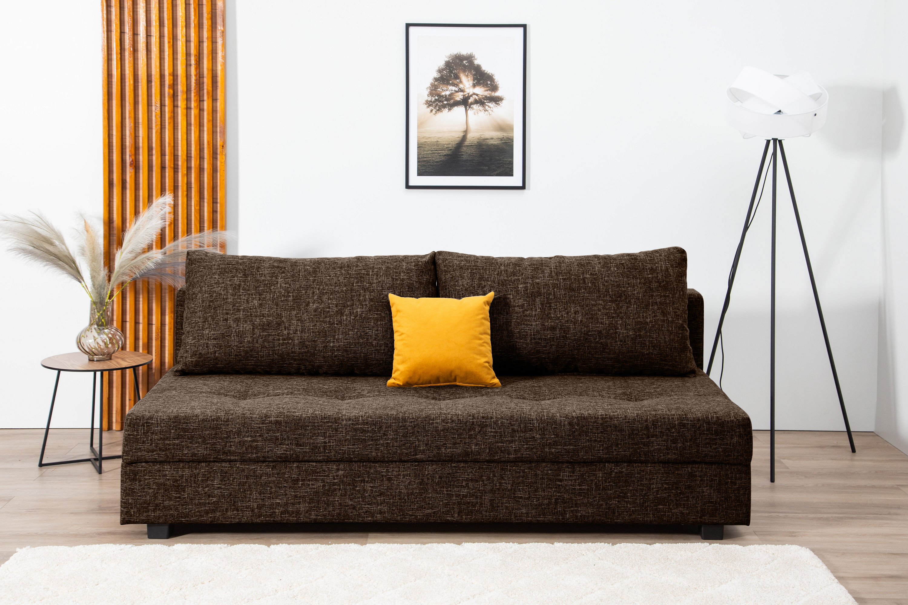 COLLECTION AB "Daria, B: 194 cm, Liegel. 147x194 cm" Schlaffunktion, Bettkasten & 1 Zierkissen, Federkern