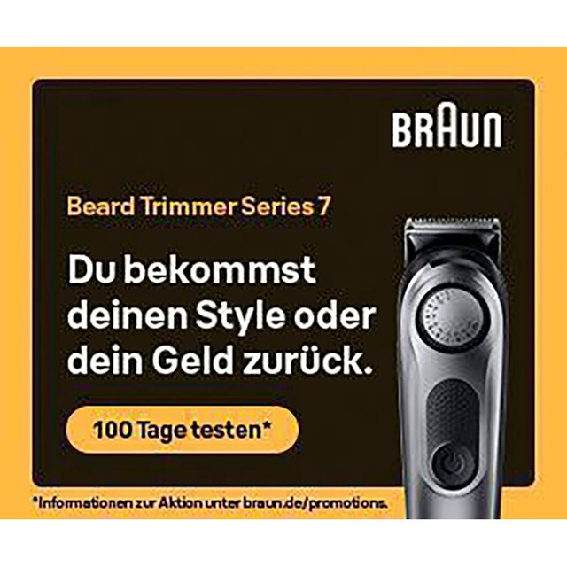 Braun Haarschneider »Barttrimmer BT7440«, 40 Einstellungen, Wasserdicht  bestellen | BAUR