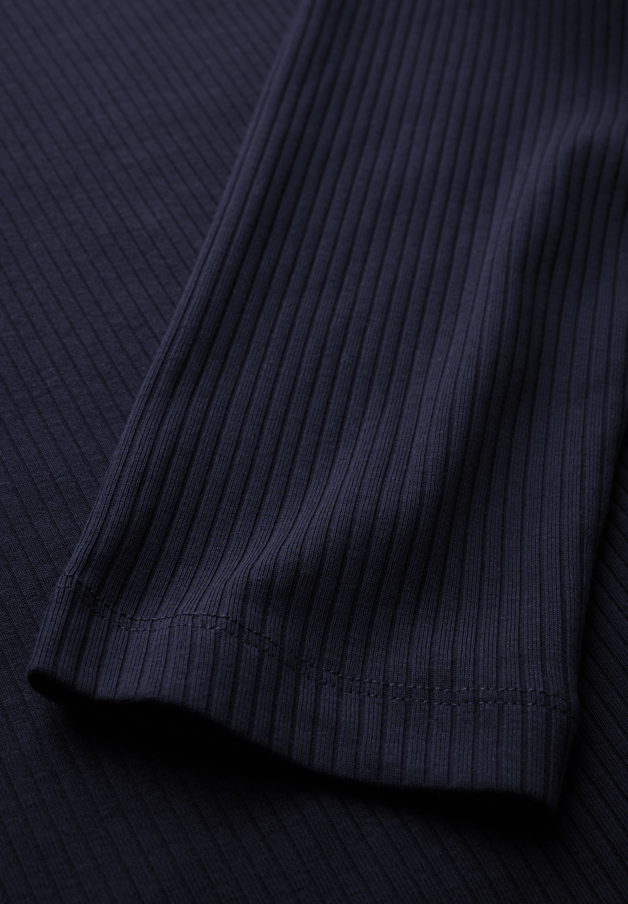 STREET ONE 3/4-Arm-Shirt, aus softem Materialmix