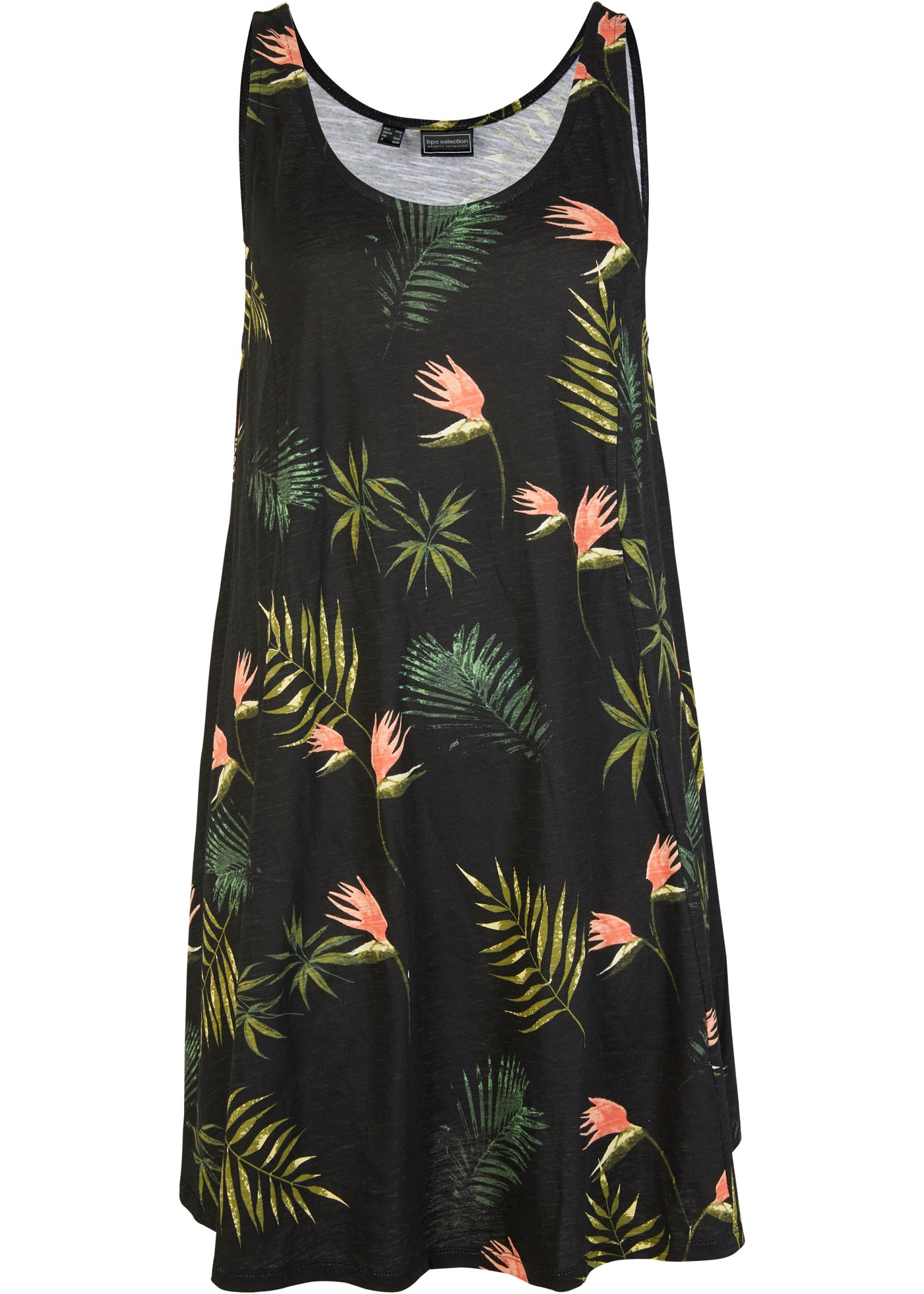 bonprix Strandkleid Strandkleid aus reiner Baumwolle