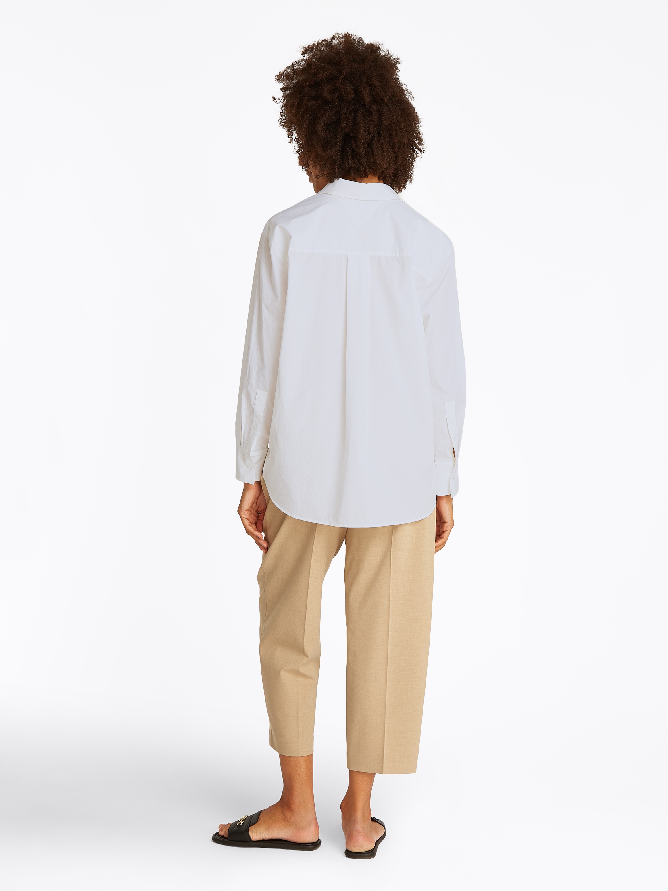 Tommy Hilfiger Hemdbluse »ESS POPLIN EASY FIT SHIRT«