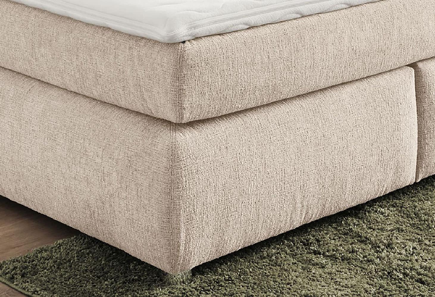 Jockenhöfer Gruppe Boxspringbett »"Carla", OTTOs Choice! Topseller, wahlweise mit oder ohne Bettkasten«, inkl. 4 Kissen, erhältlich in den Breiten 160 & 180cm