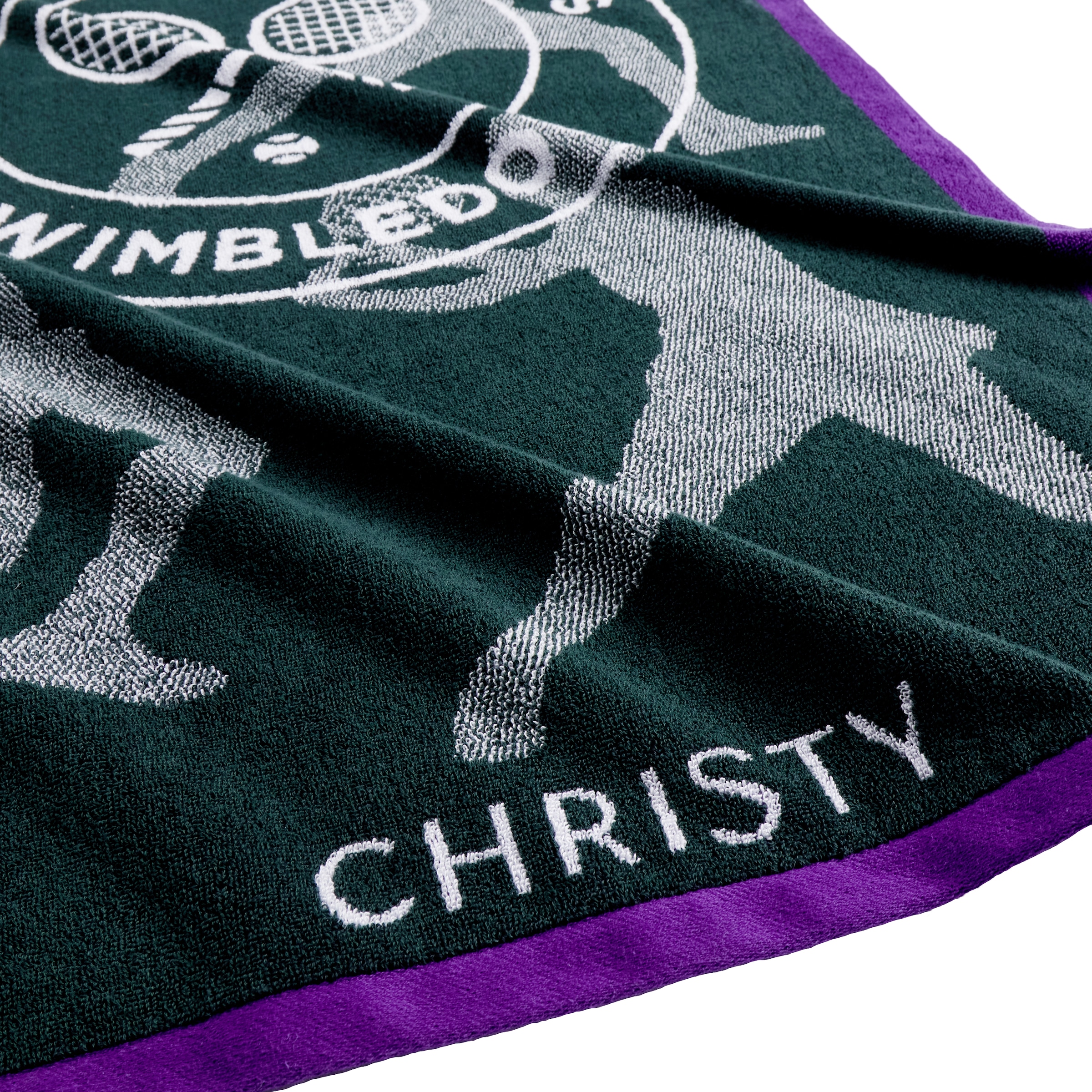 Christy Badetuch »Wimbledon Champ Towel 2024«, (1 St.), Hochwertiges Badetuch aus 100% Baumwolle, 500g/m², 70x133cm, 1 Stck.