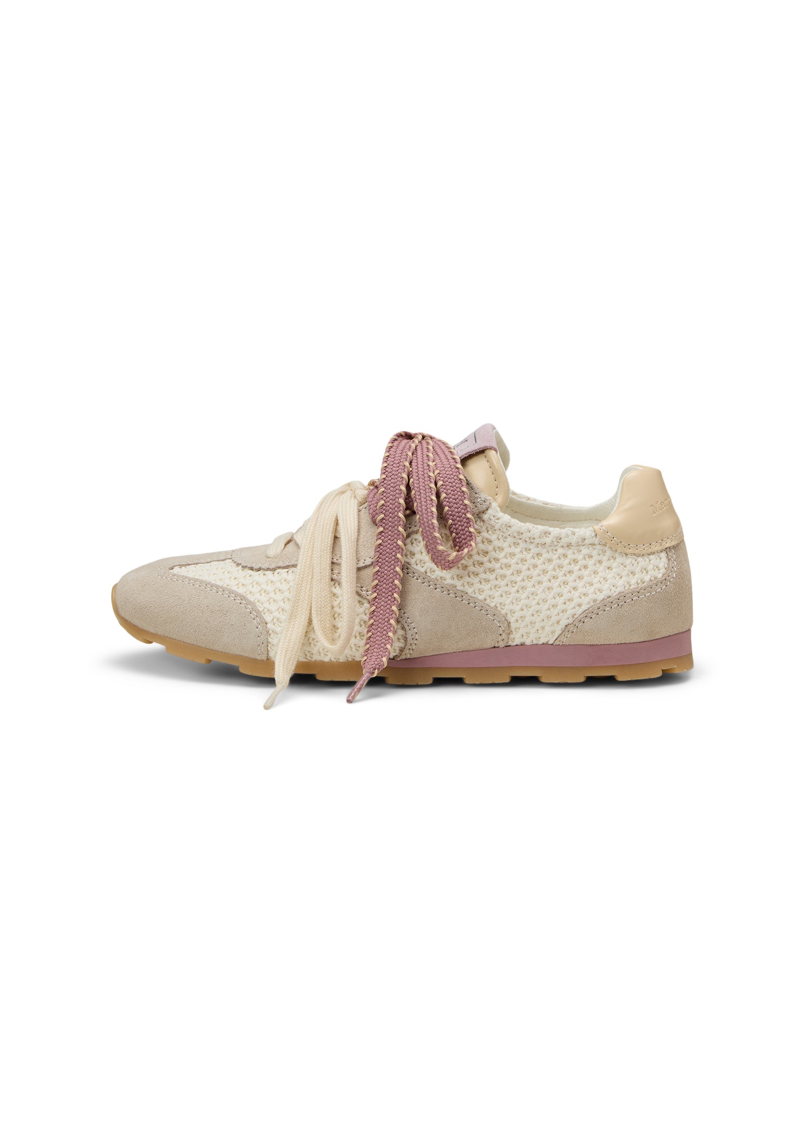 Marc O'Polo Sneaker »in luftiger Häkeloptik mit Leder«