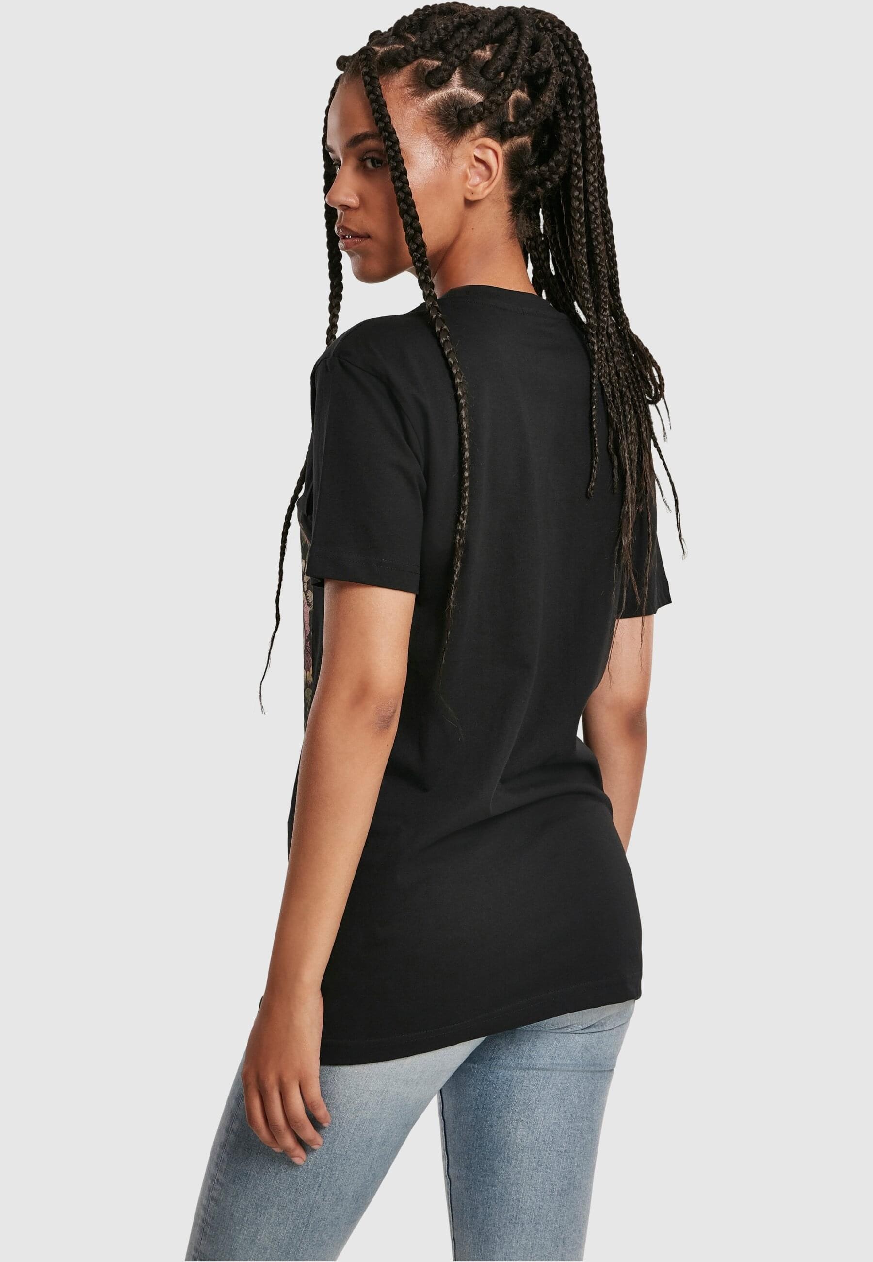 Merchcode Kurzarmshirt »Merchcode Damen Ladies Frida Kahlo Portrait Tee«, (1 tlg.)