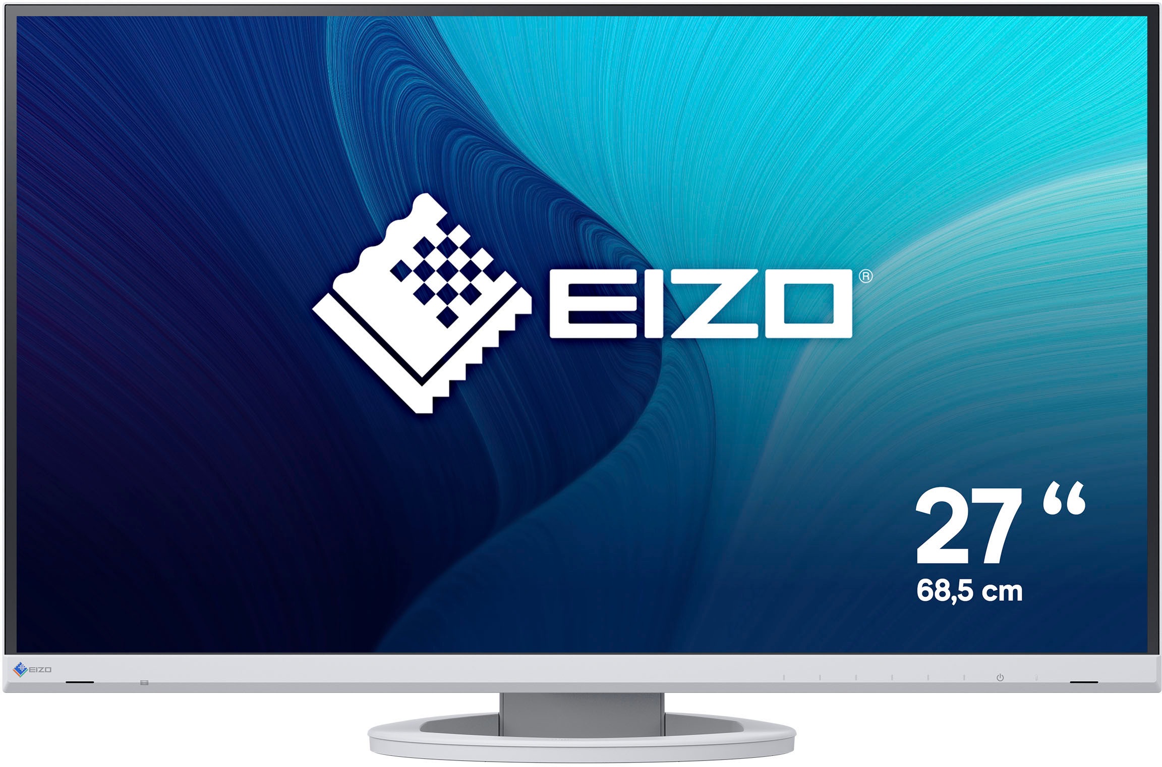 EIZO LED-Monitor "FlexScan EV2760", B:61,17cm H:36,44cm T:5,37cm, weiß, Monitore