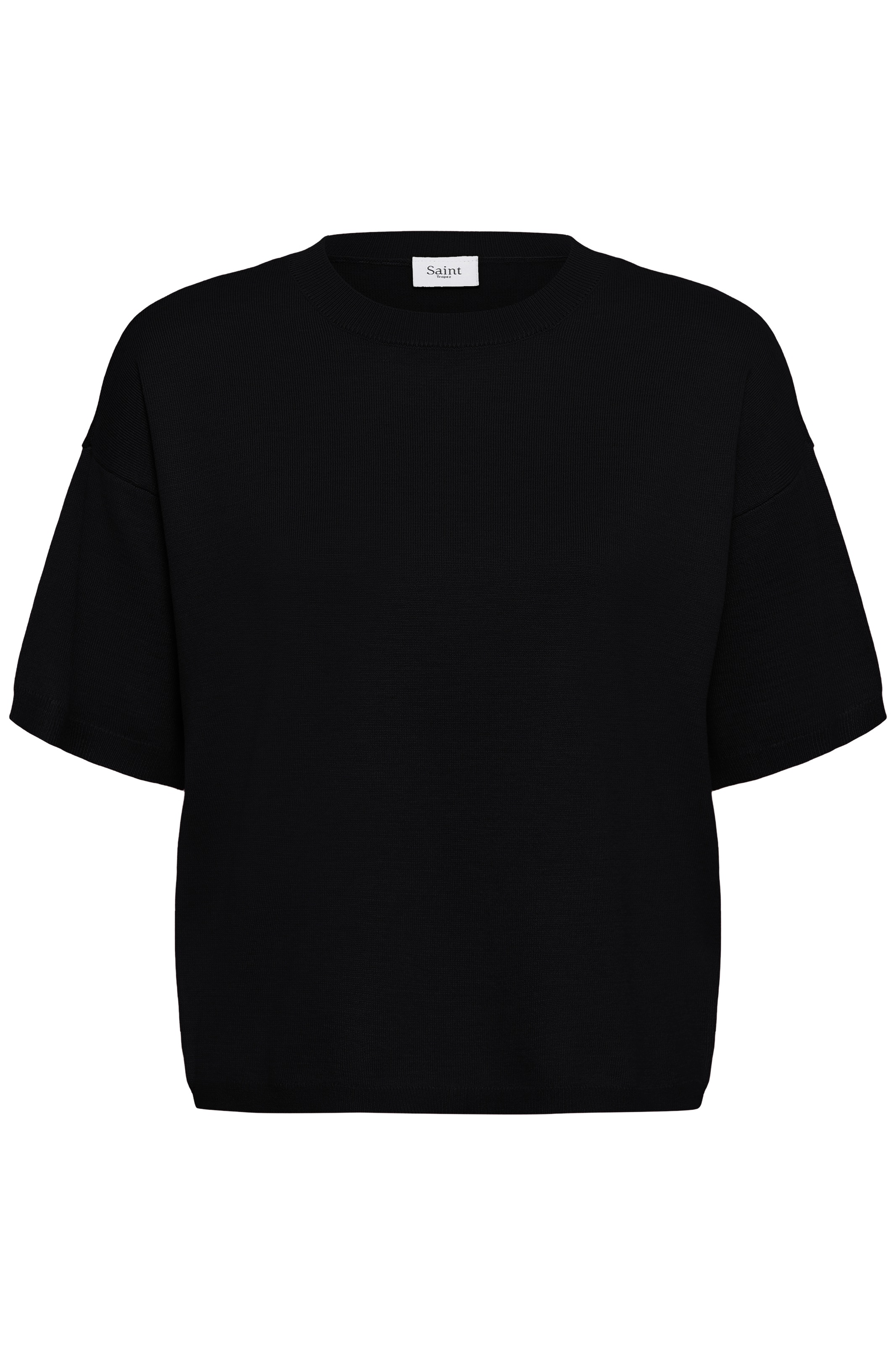 Saint Tropez Strickpullover »MilaSZ Boxy SS Pullover« Viskosemischung, Oversize fit