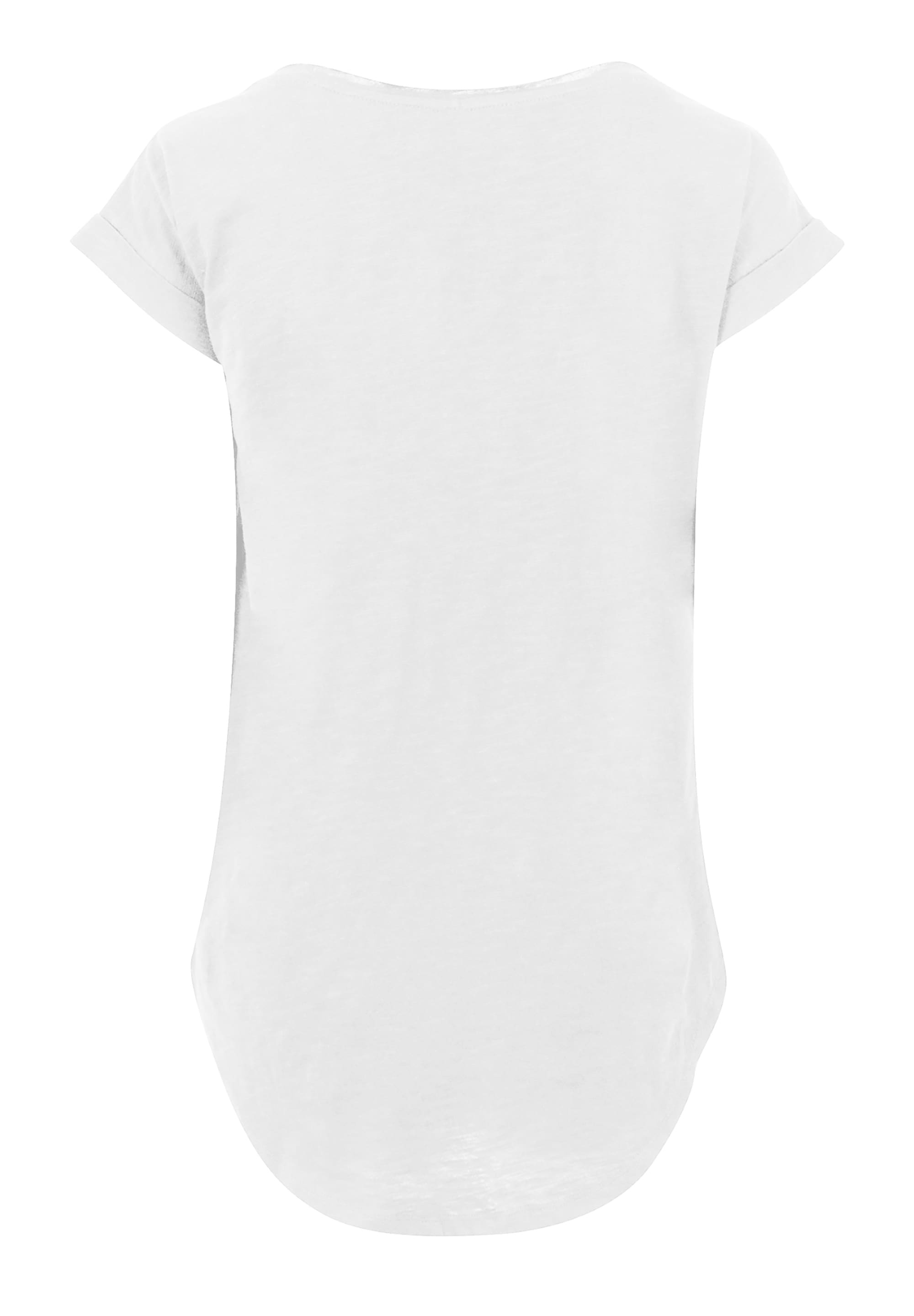 F4NT4STIC T-Shirt »ACDC Back In Black Logo Ladies Long T-Shirt«, Print