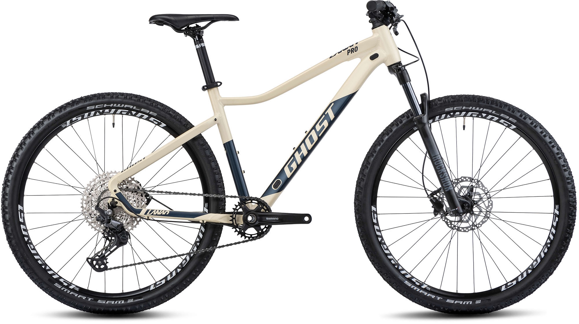 Ghost Mountainbike "Lanao Pro 27.5 AL", 12 Gang, Shimano, Deore RD-M6100 Schaltwerk, Kettenschaltung, für Damen und Herr