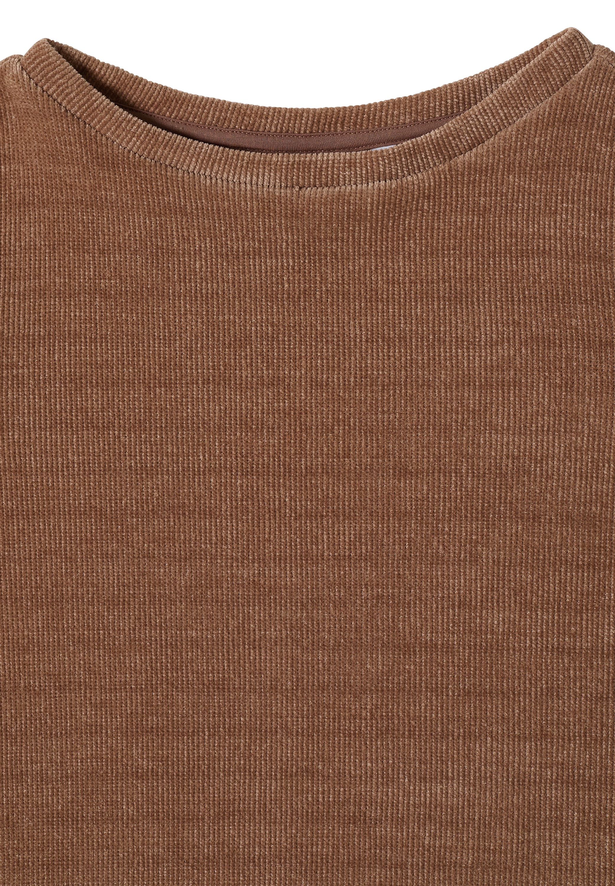 Cecil 3/4-Arm-Shirt in Cord-Optik