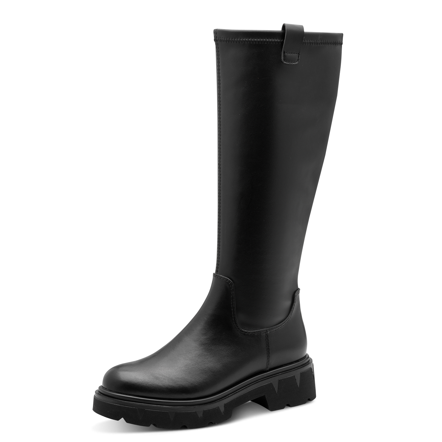 MARCO TOZZI 1100000002199, Blockabsatz, Langschaftstiefel mit praktischem Innenreißverschluss