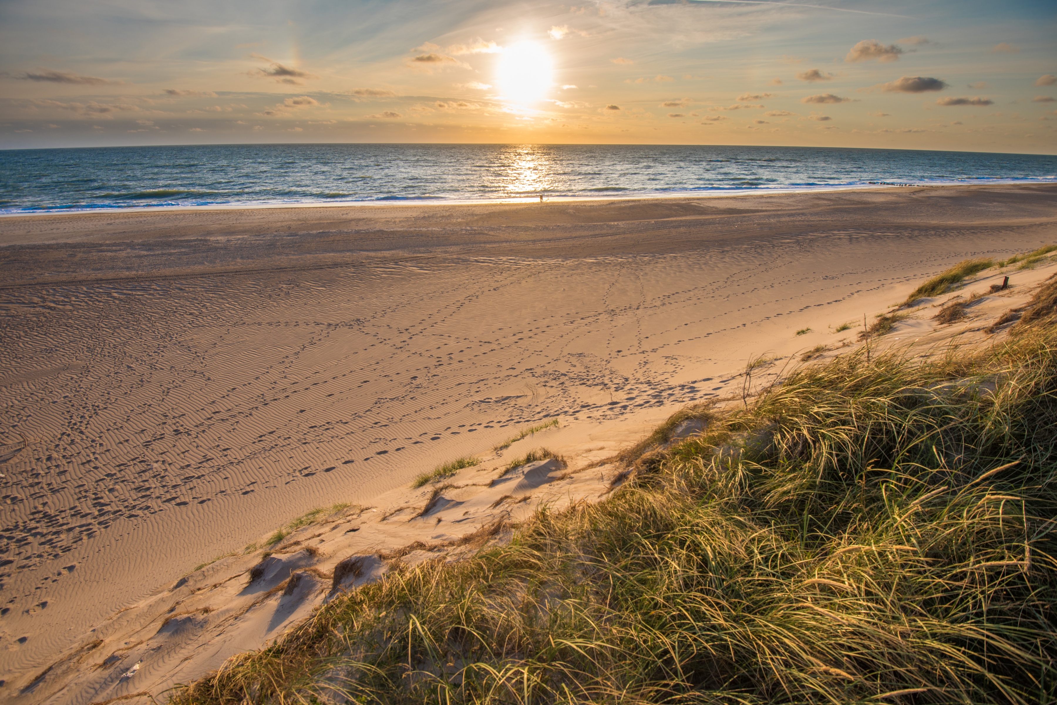 Papermoon Fototapete "Dunes Beach Jutland" glatt