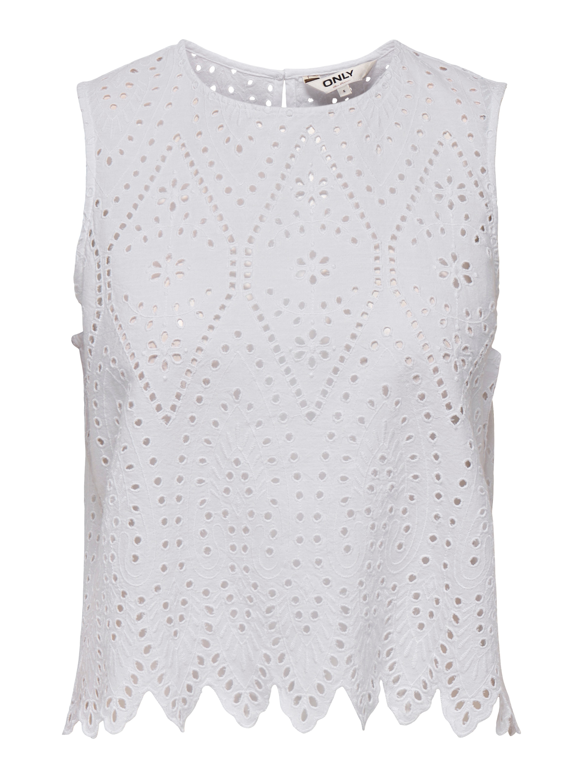 ONLY Spitzentop »ONLTULUM SL EMB TOP NOOS WVN«