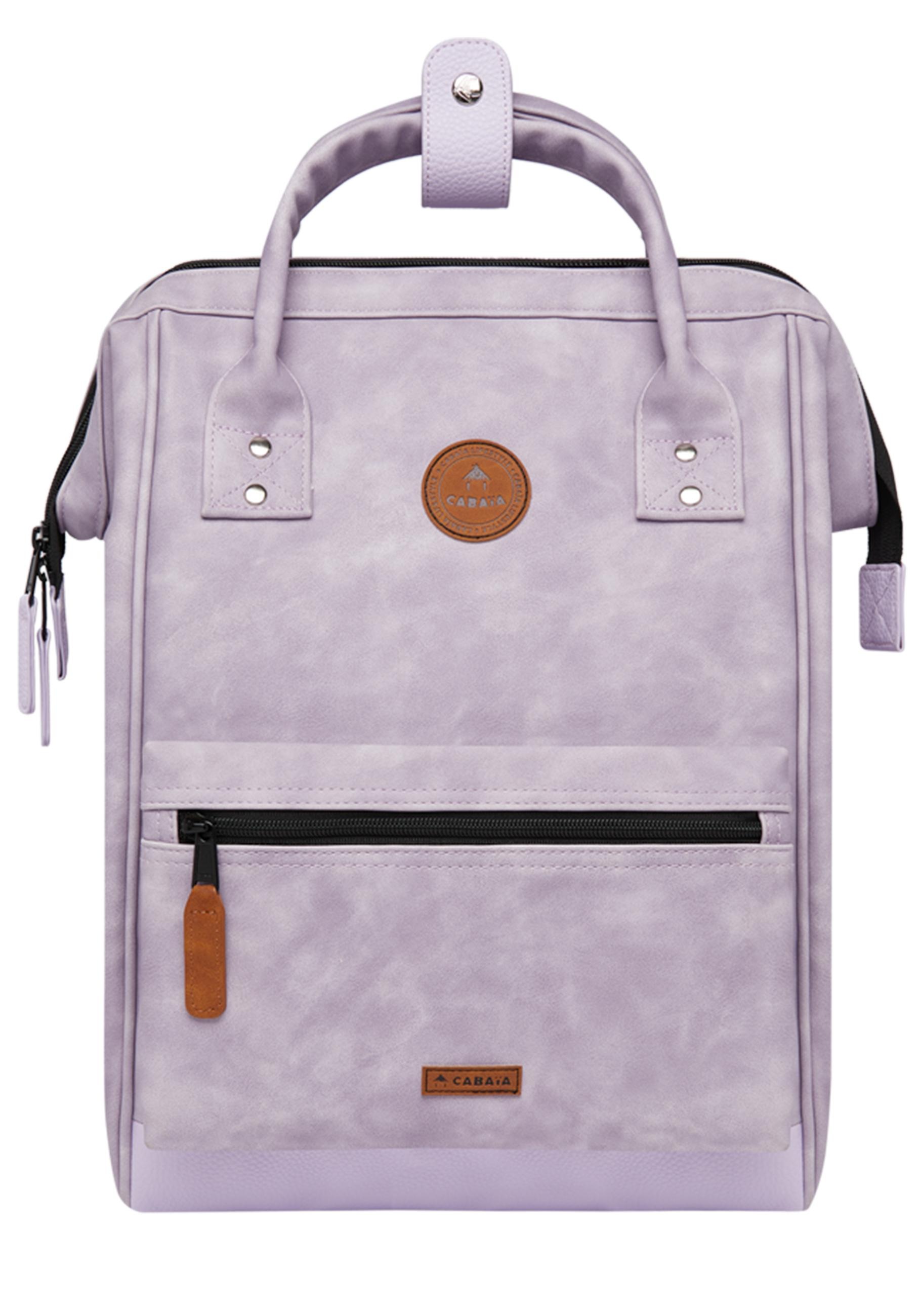 CABAIA Tagesrucksack »Adventurer M Nubuck«, Cityrucksack mit austauschbaren Vordertaschen