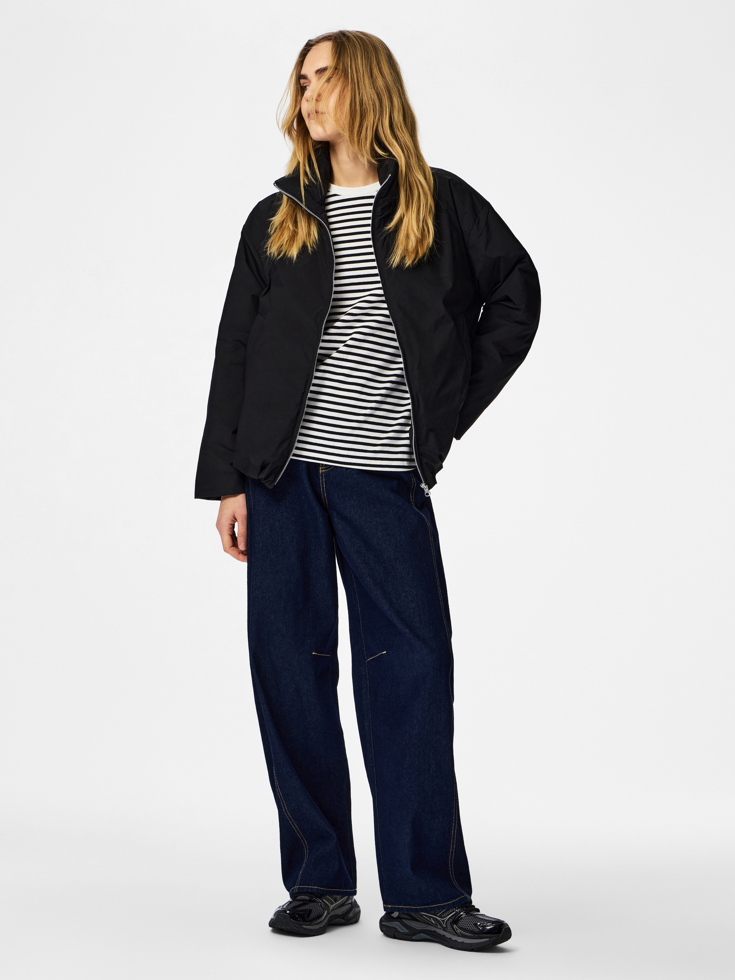 pieces Blouson »PCSIF JACKET NOOS BC« Kunstfaser
