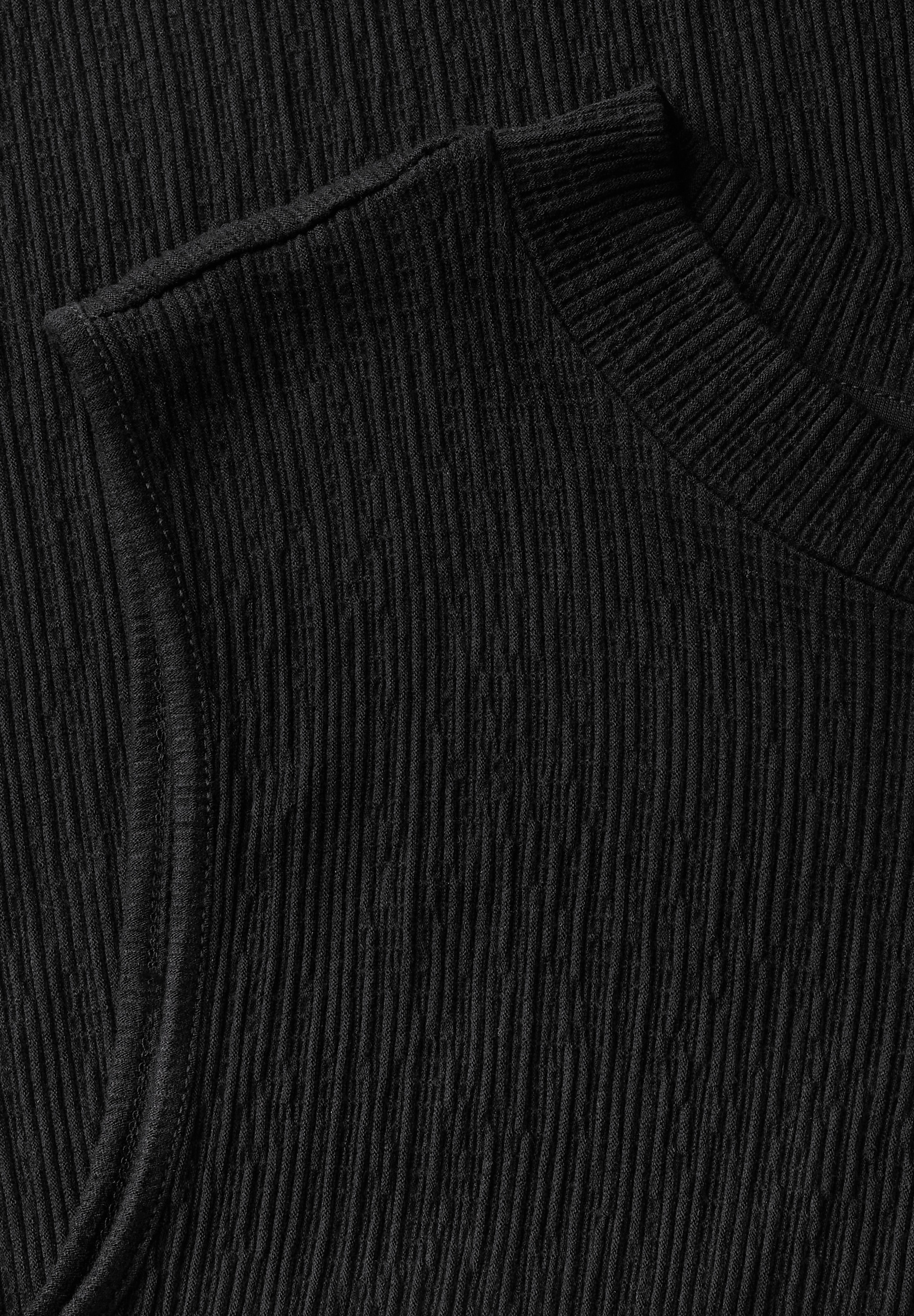 STREET ONE Stehkragenshirt, soft und weich