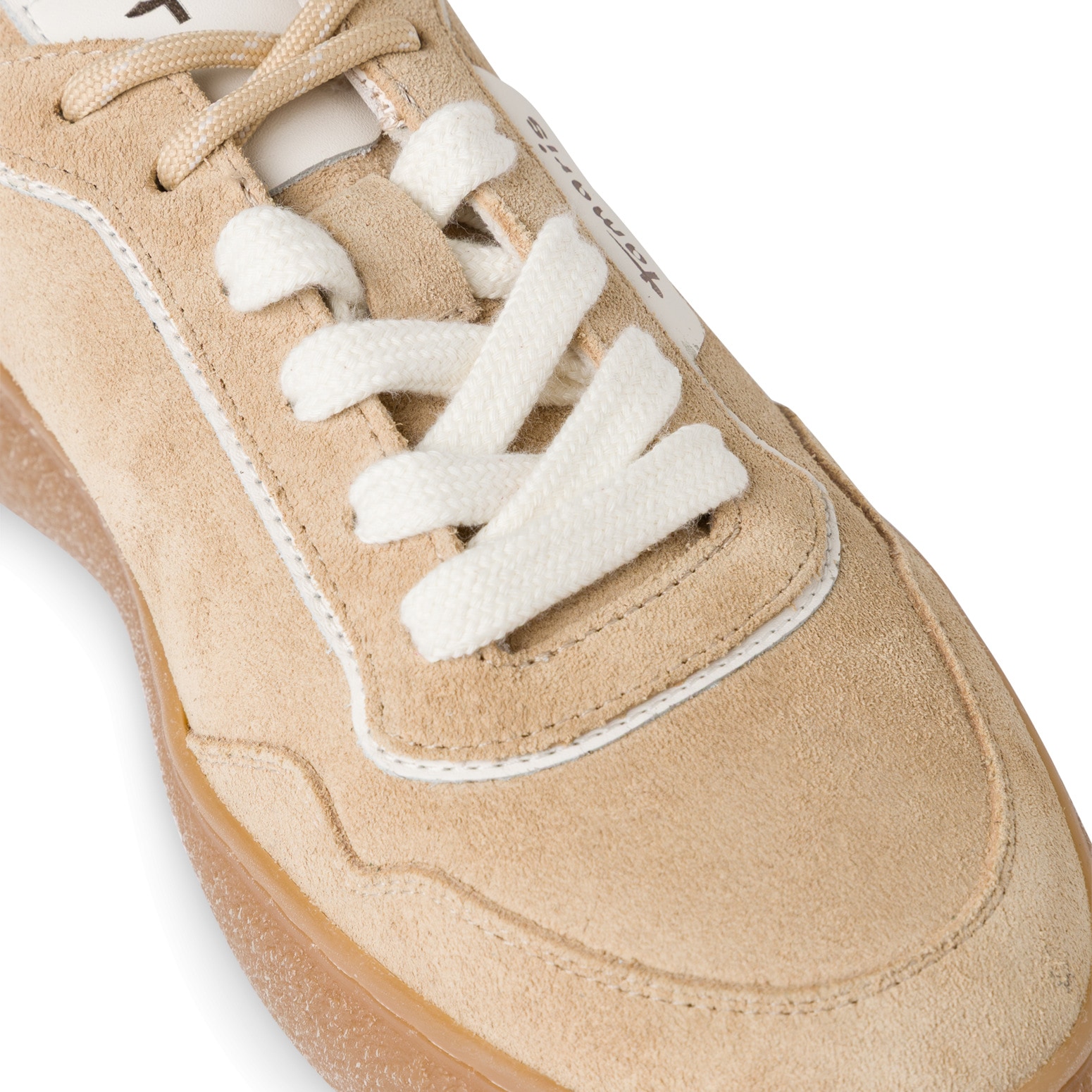 Tamaris Plateausneaker, Freizeitschuh, Halbschuh, Schnürschuh mit Kontrastbesatz