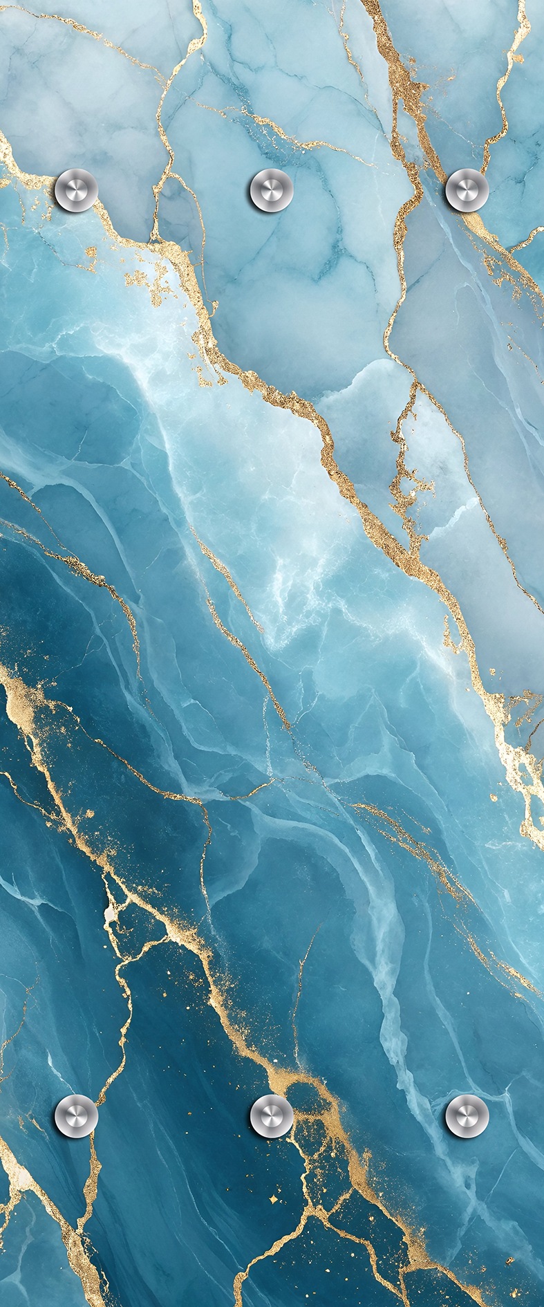 queence Garderobenpaneel »Wandgarderobe  mit Motiv Marmor Abstrakt inkl. Edelstahlhaken« 1 Stk. tlg. HD Premium Druck auf Acrylglas