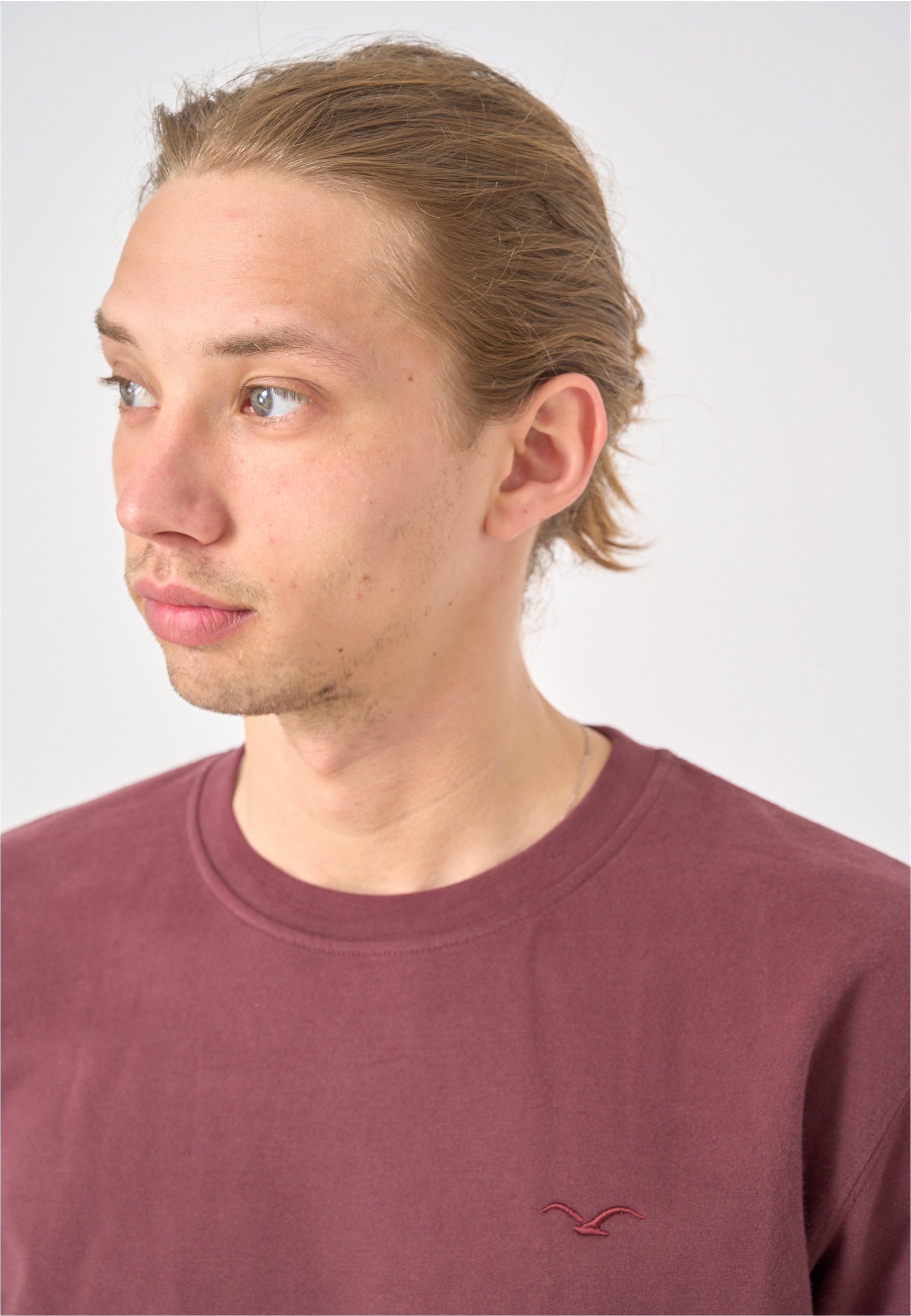 Cleptomanicx Sweatshirt »Ligull«, mit kleiner Möwen-Stickerei