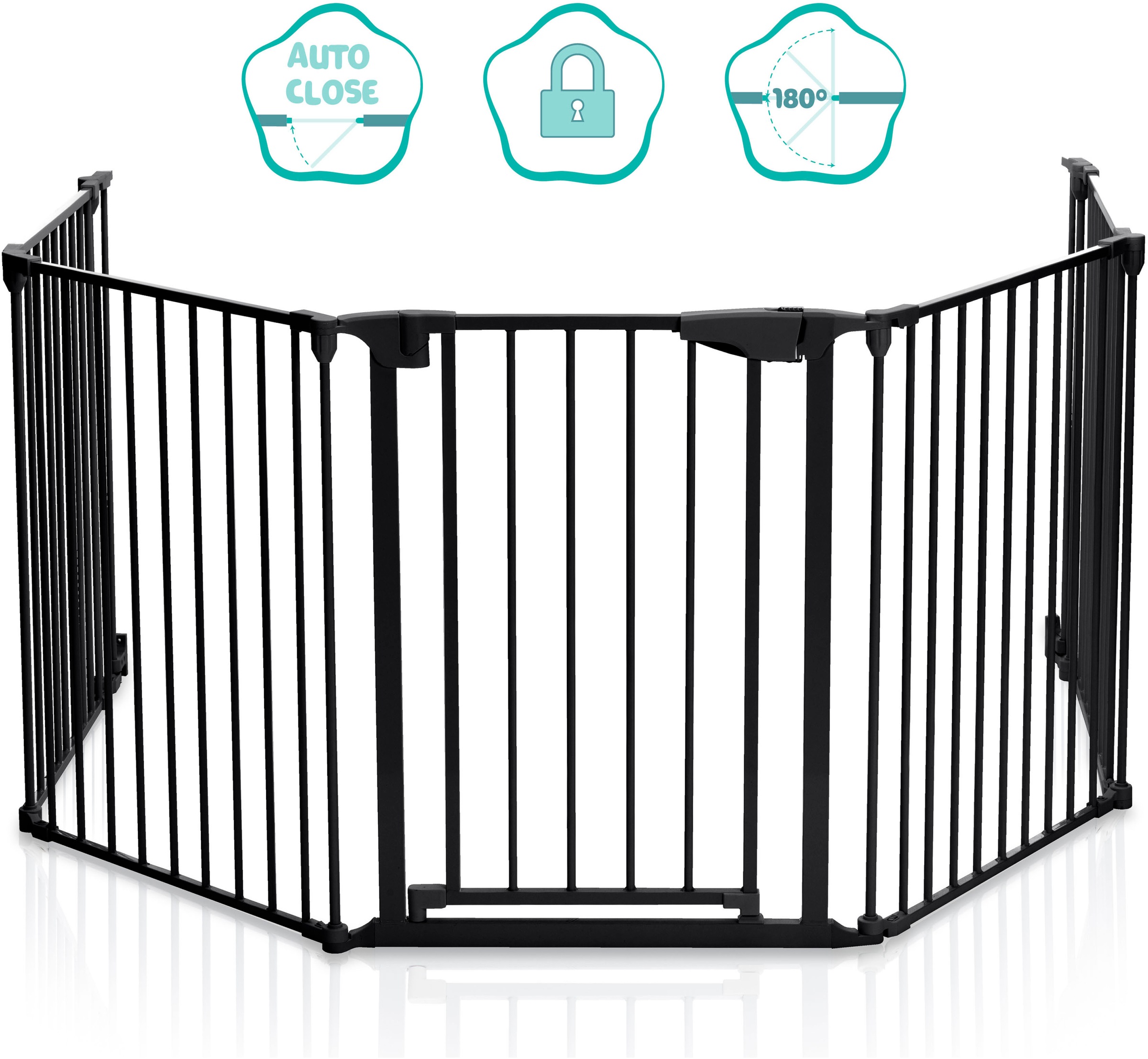 Fillikid Universalschutzgitter "Absperrgitter" als Kaminschutzgitter, Türsc günstig online kaufen