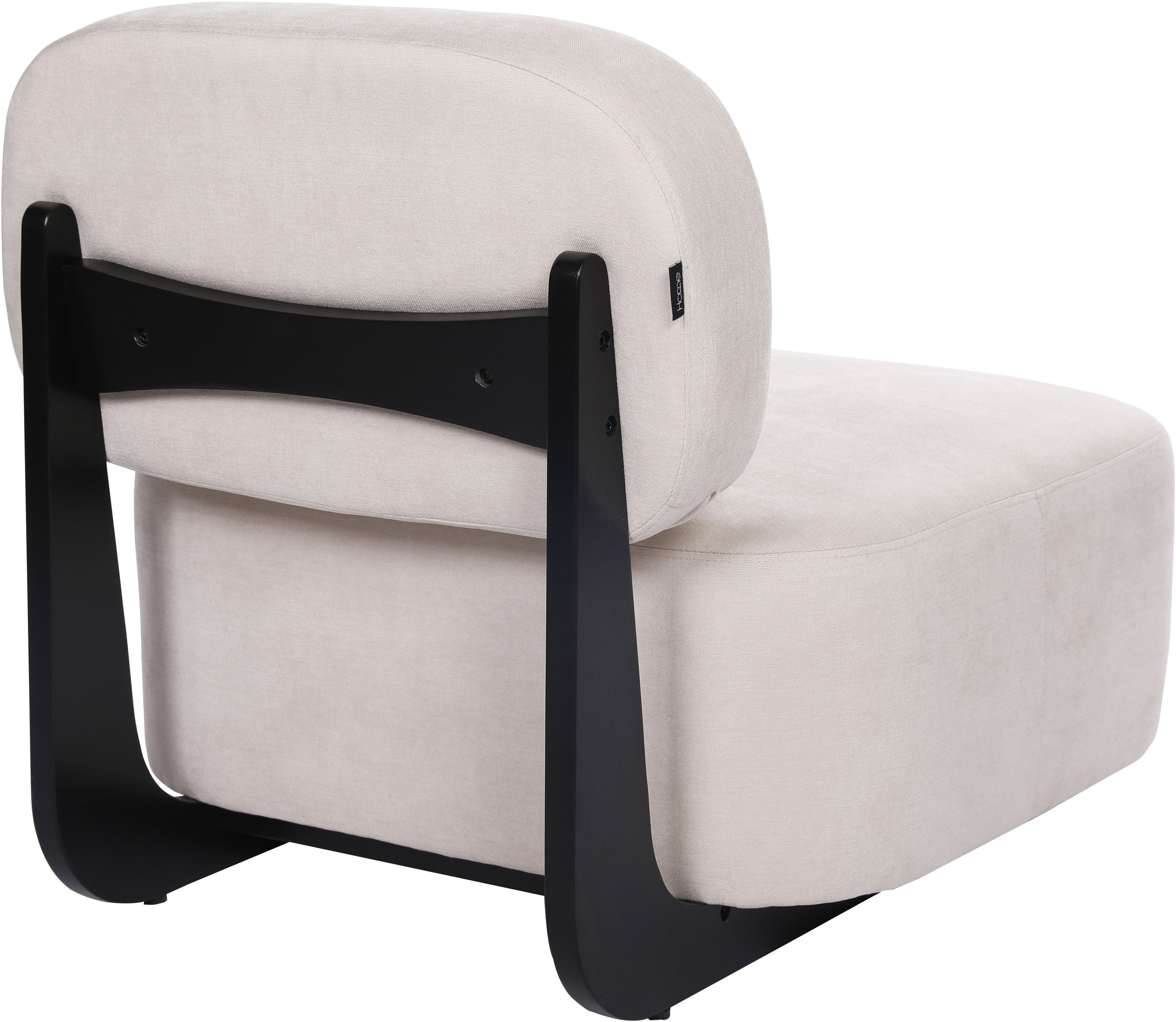 Home affaire Loungesessel "LIORAN Designsessel mit filigranem Holzgestell" günstig online kaufen