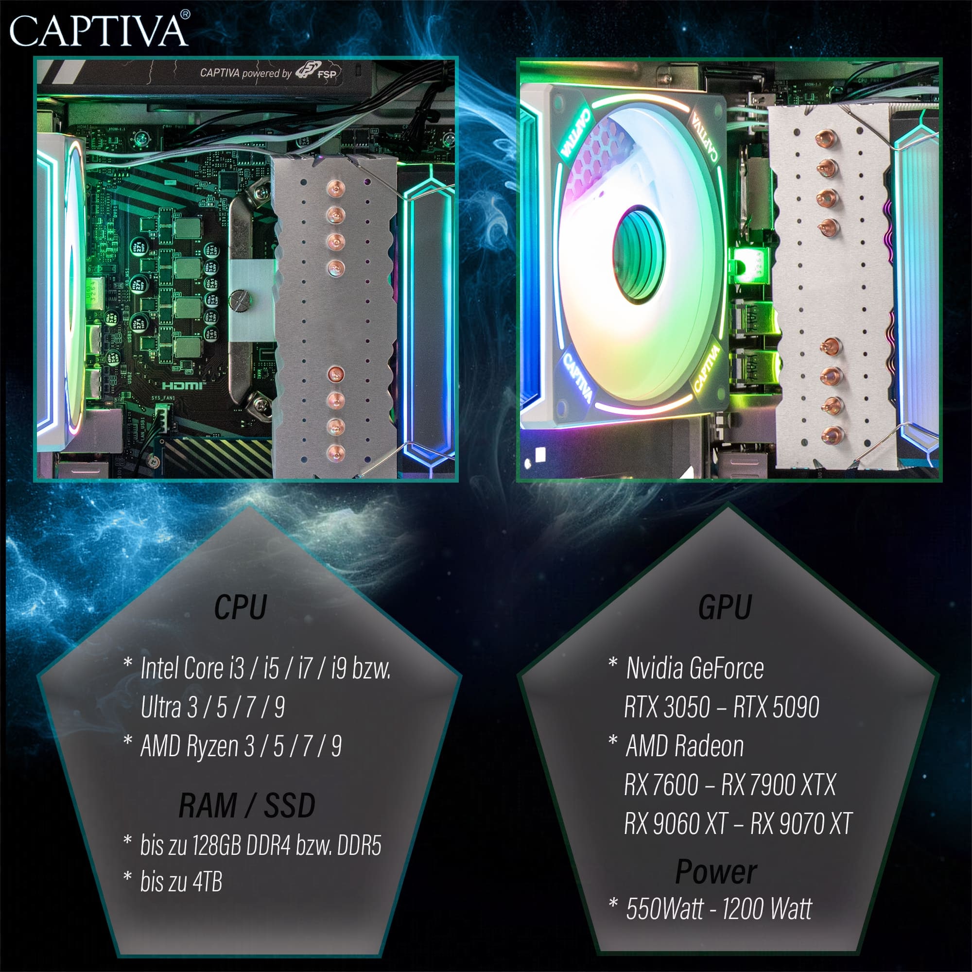 CAPTIVA Gaming-PC »Advanced Gaming I95-890«