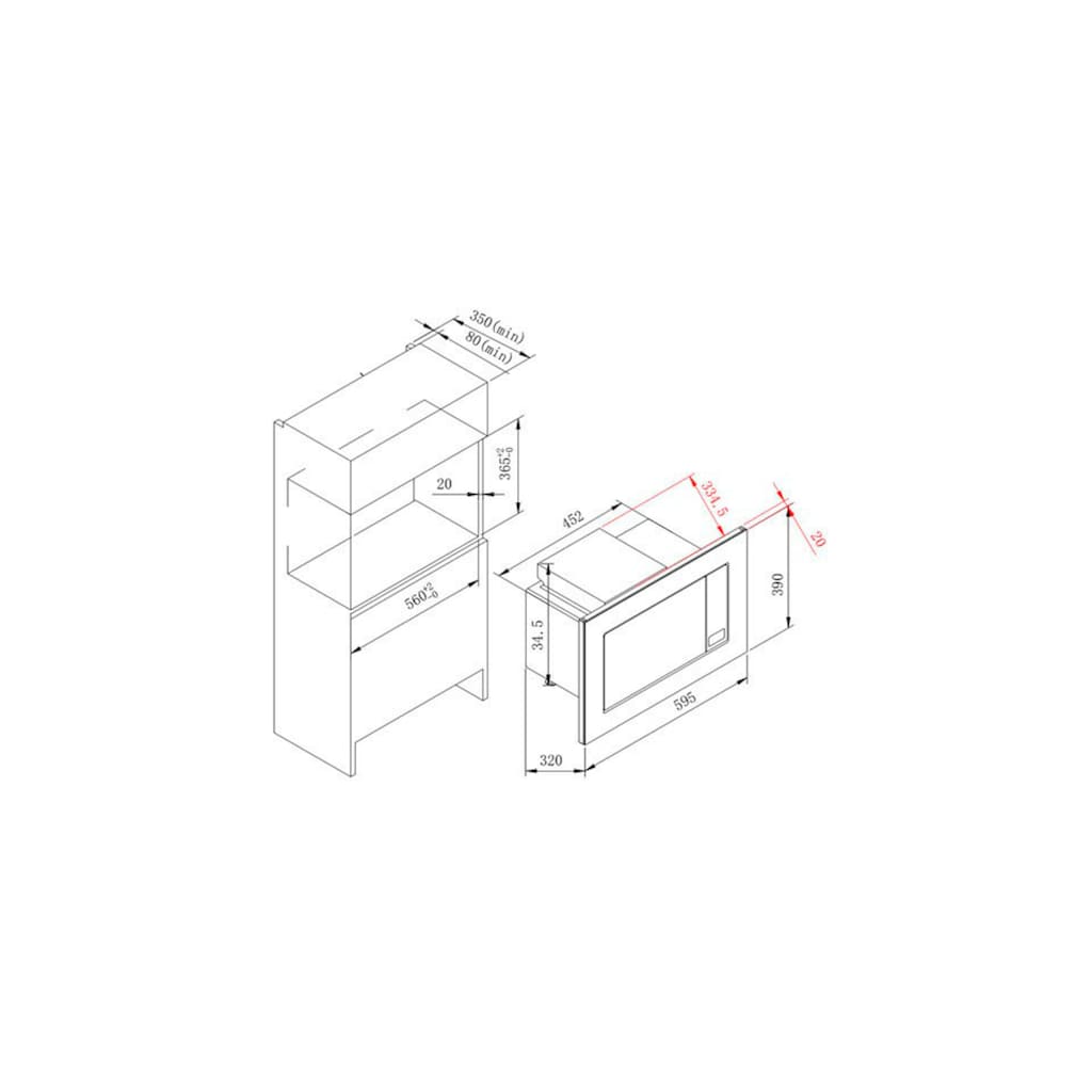 HELD MÖBEL Küchenzeile »Mailand«, mit Elektrogeräten, Breite 330 cm