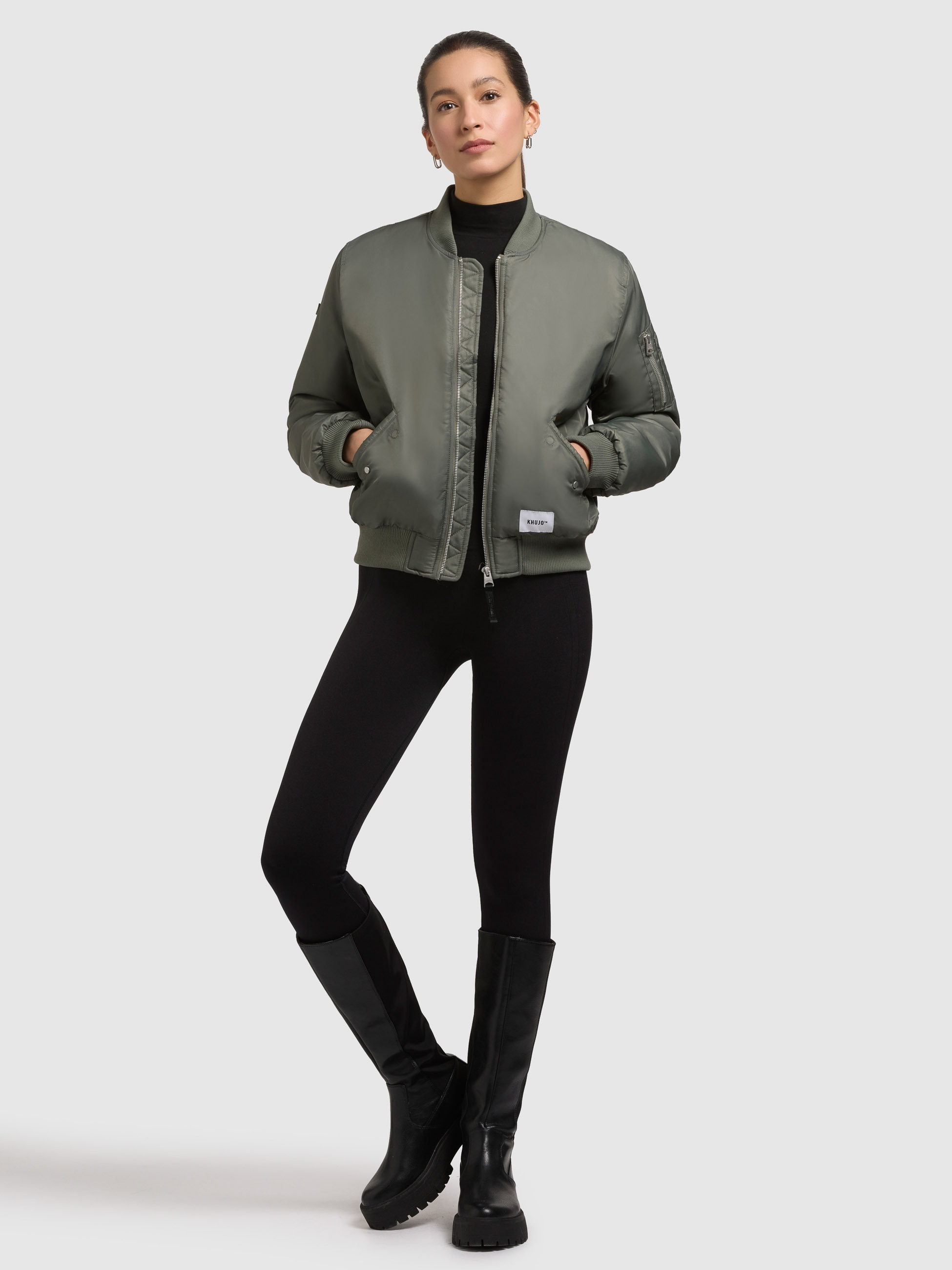 khujo Bomberjacke »KASIA«, ohne Kapuze