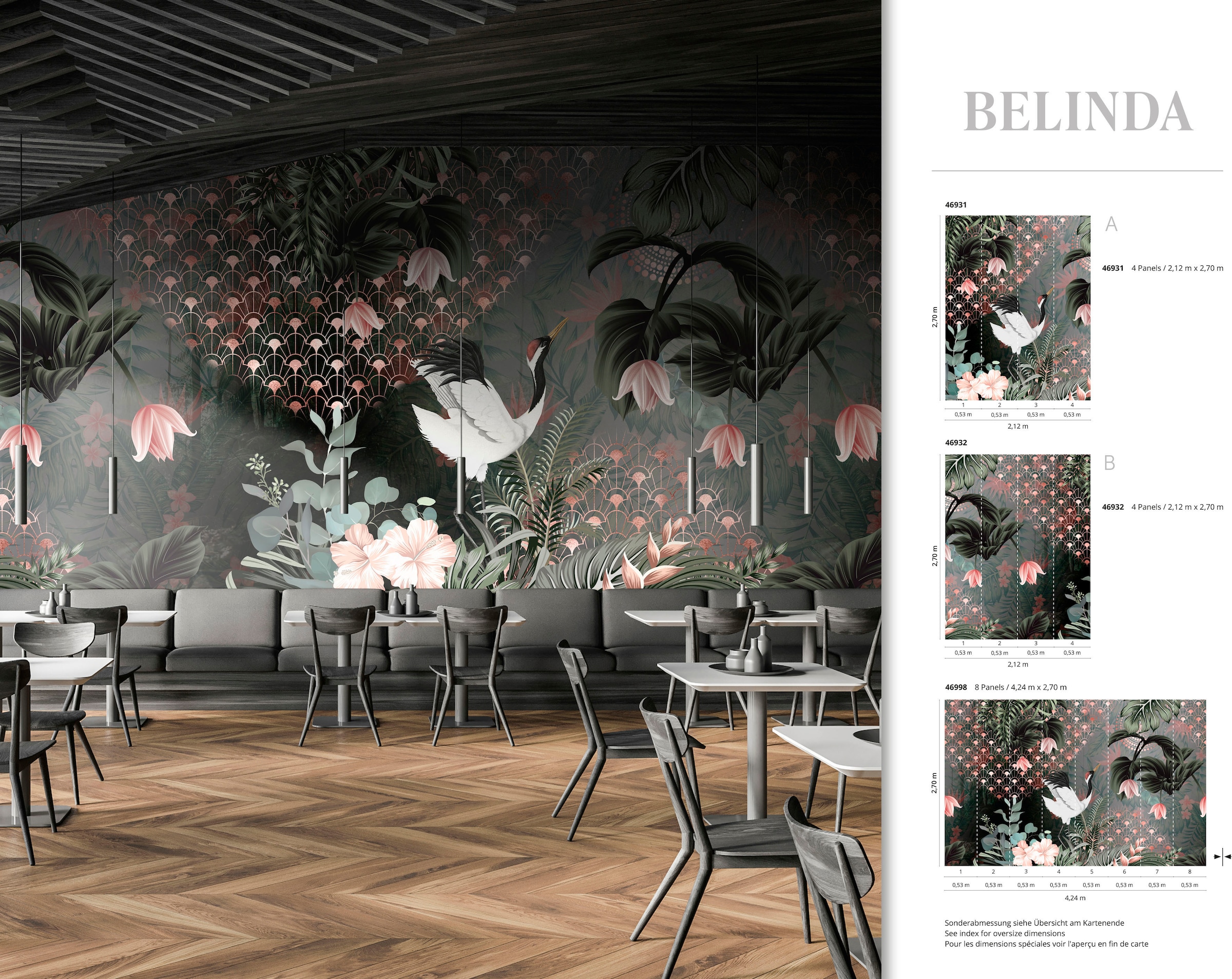 Marburg Fototapete »Belinda«, matt, moderne Tapete für Wohnzimmer Schlafzimmer Küche