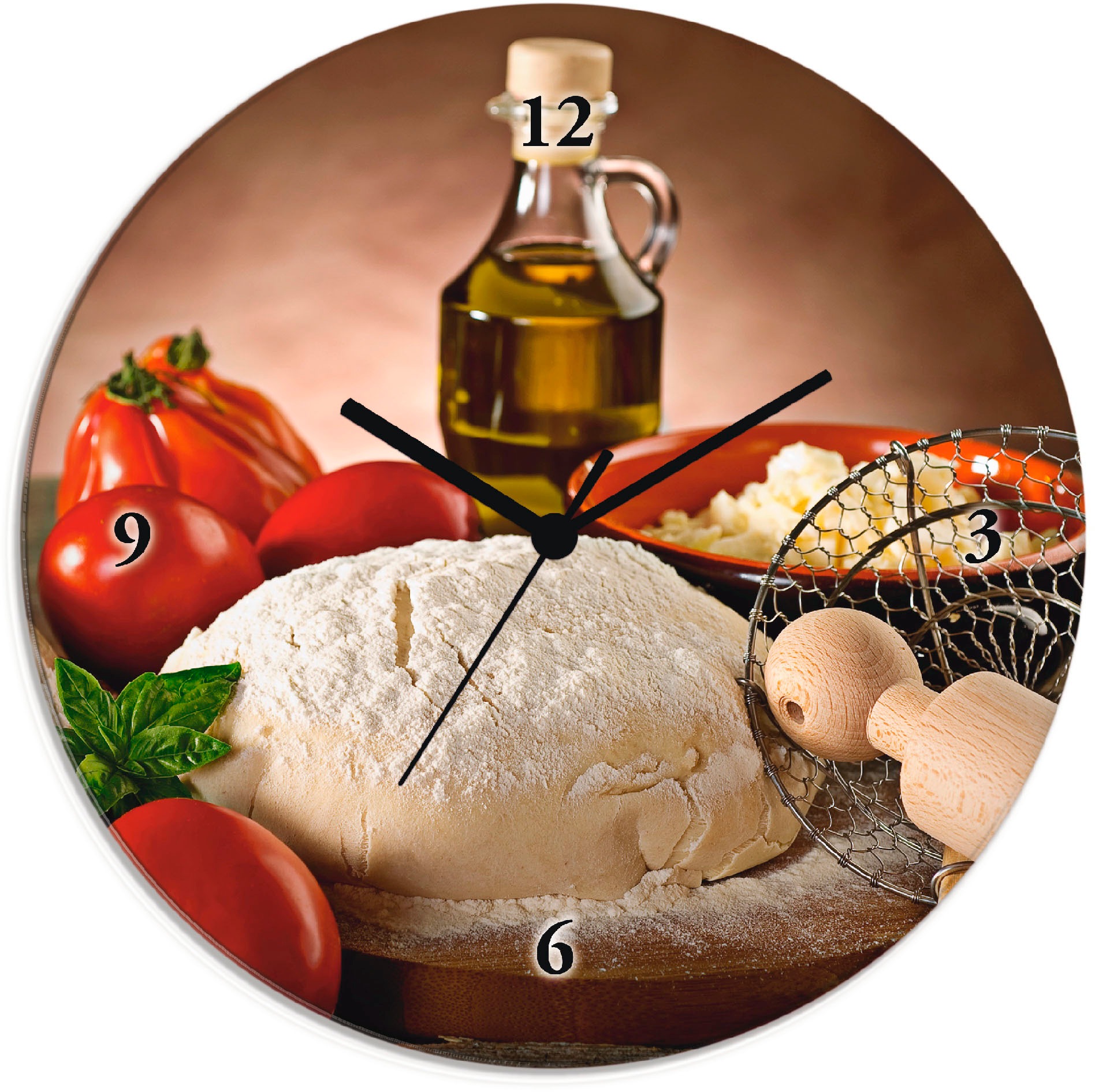 Artland Sieninis laikrodis »Teig dėl Pizza« pa...