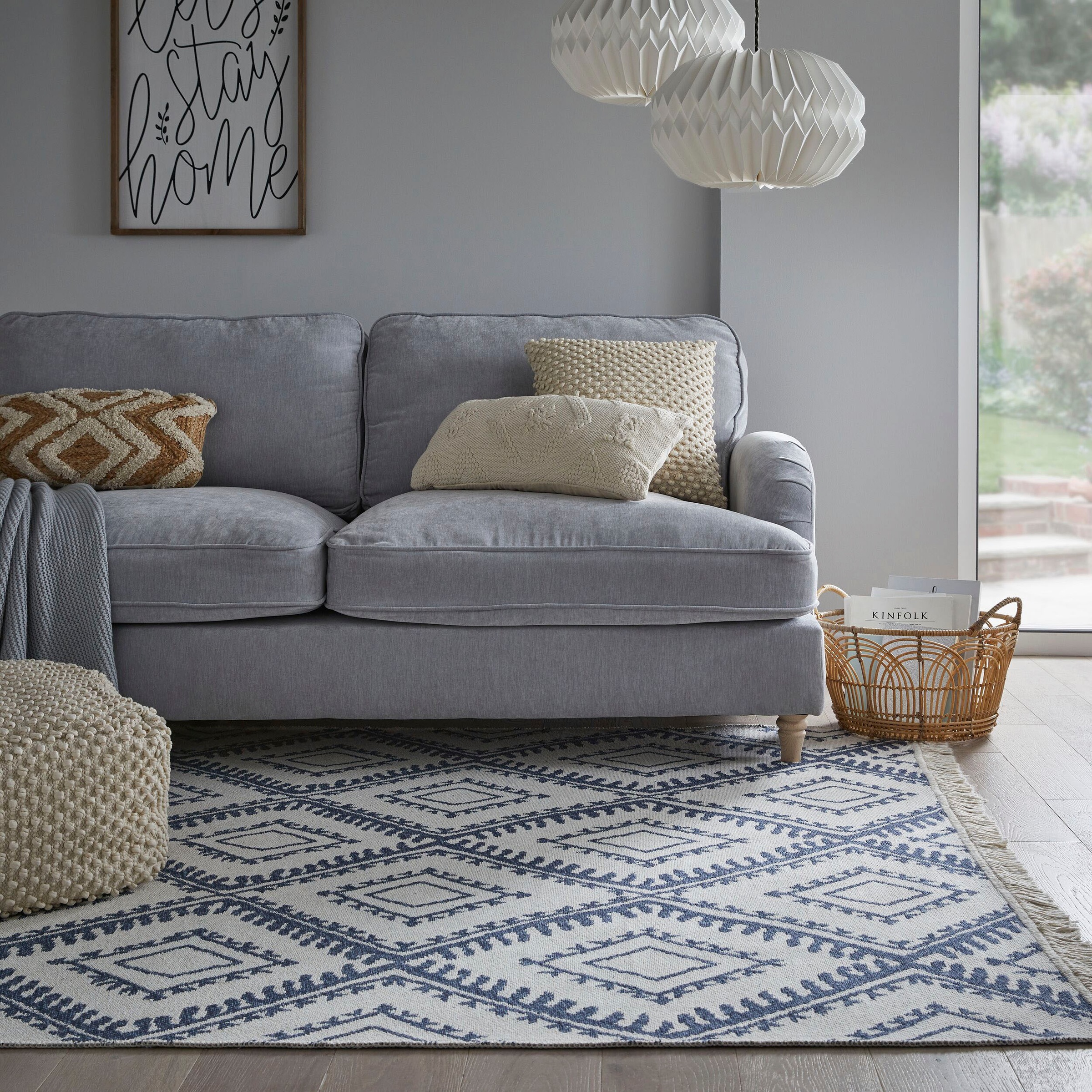 FLAIR RUGS Kilimas »ALIX« rechteckig 2 mm aukštis...
