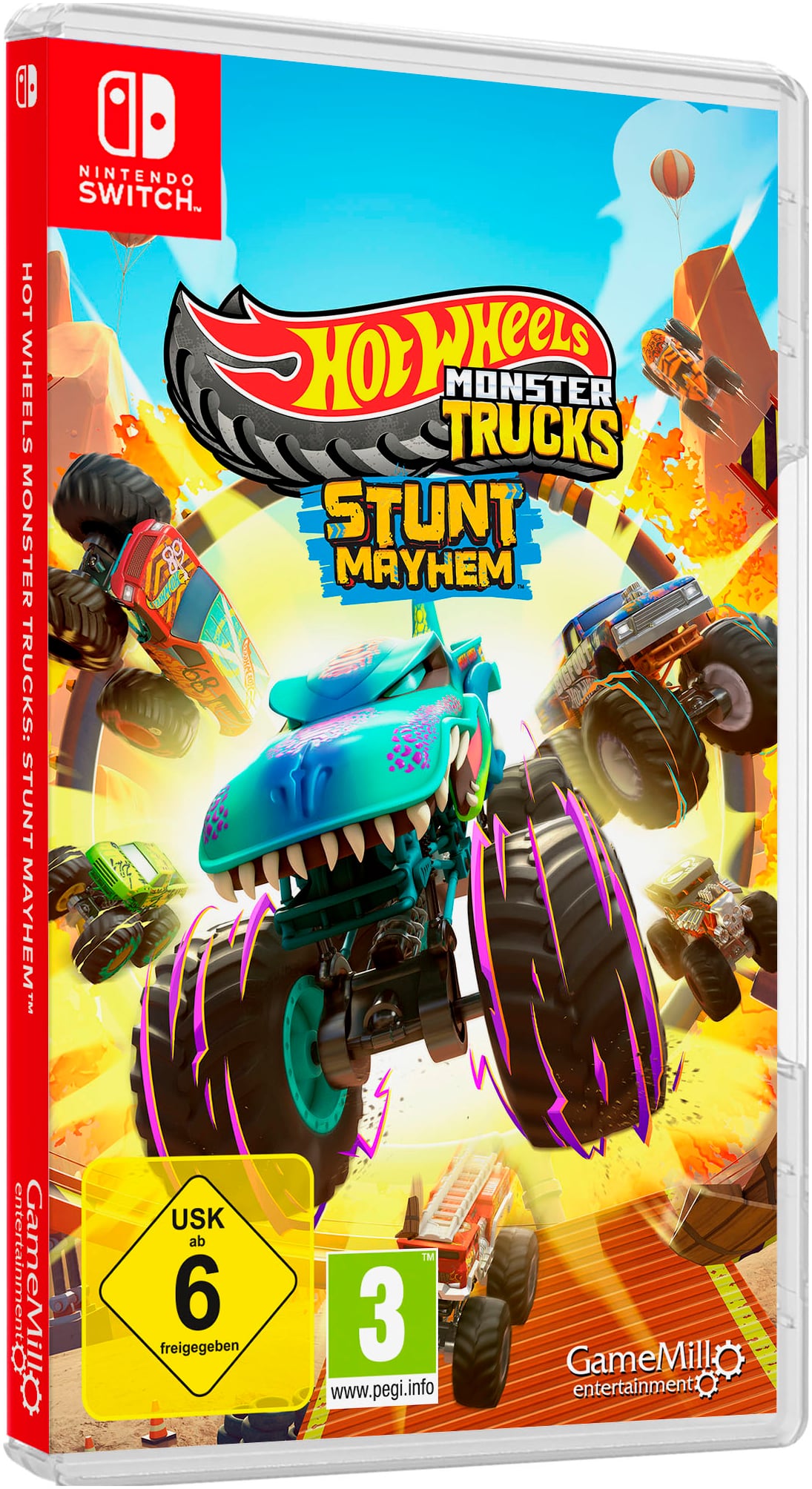 NBG Spielesoftware »Hot Wheels Monster Trucks: Stunt Mayhem«, Nintendo Switch