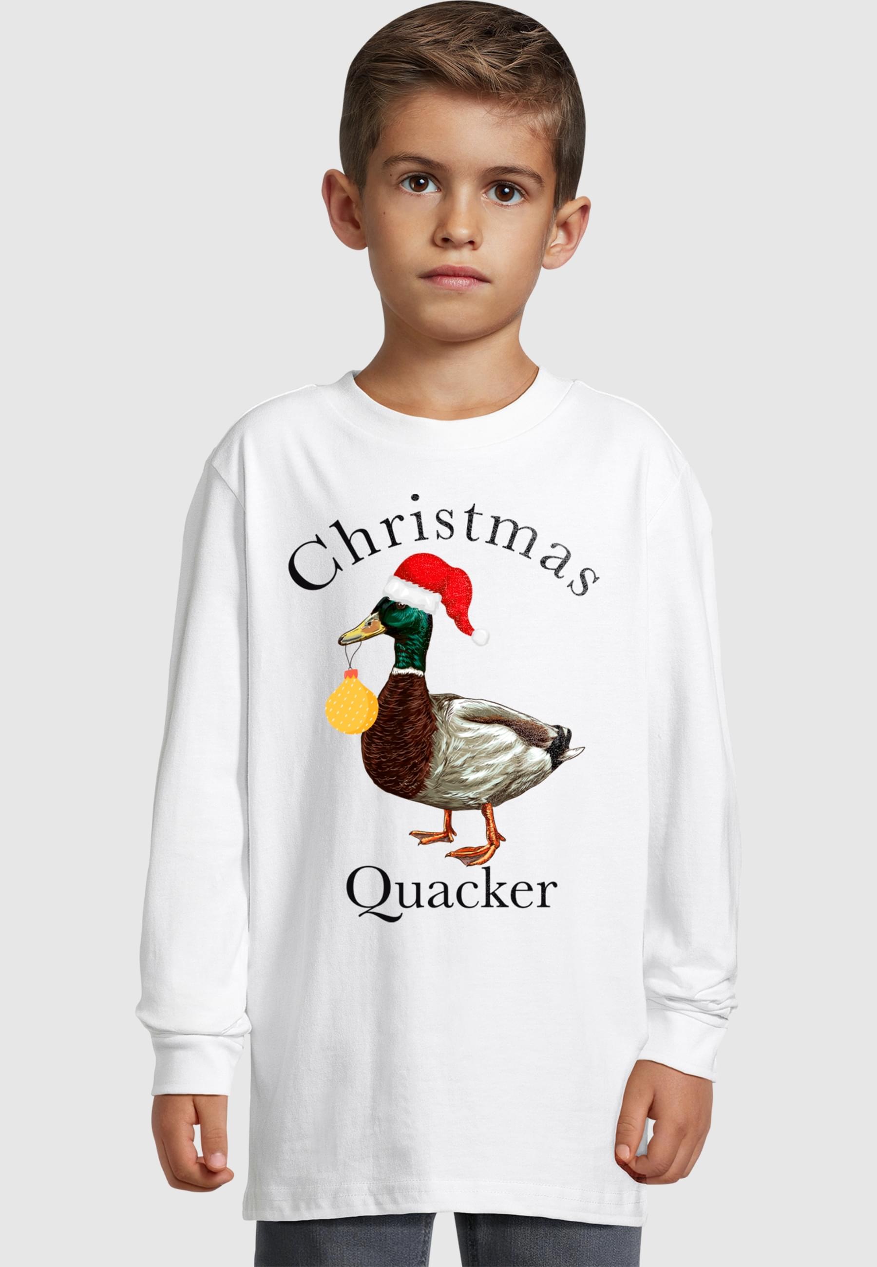 ABSOLUTE CULT Longsleeve »ABSOLUTE CULT Christmas - Christmas Quacker with Kids Longsleeve«, (1 tlg.)